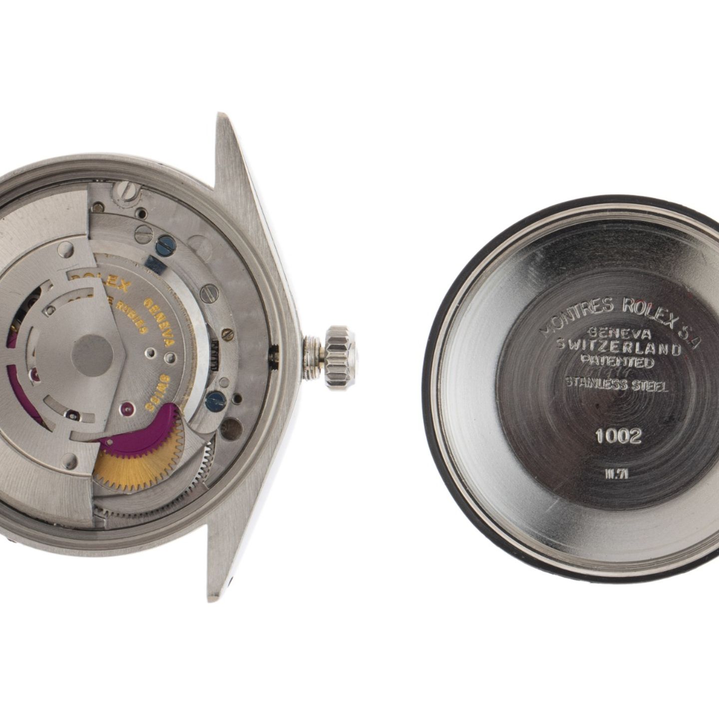 Rolex Air-King 5500 (1980) - Zwart wijzerplaat 34mm Staal (8/8)