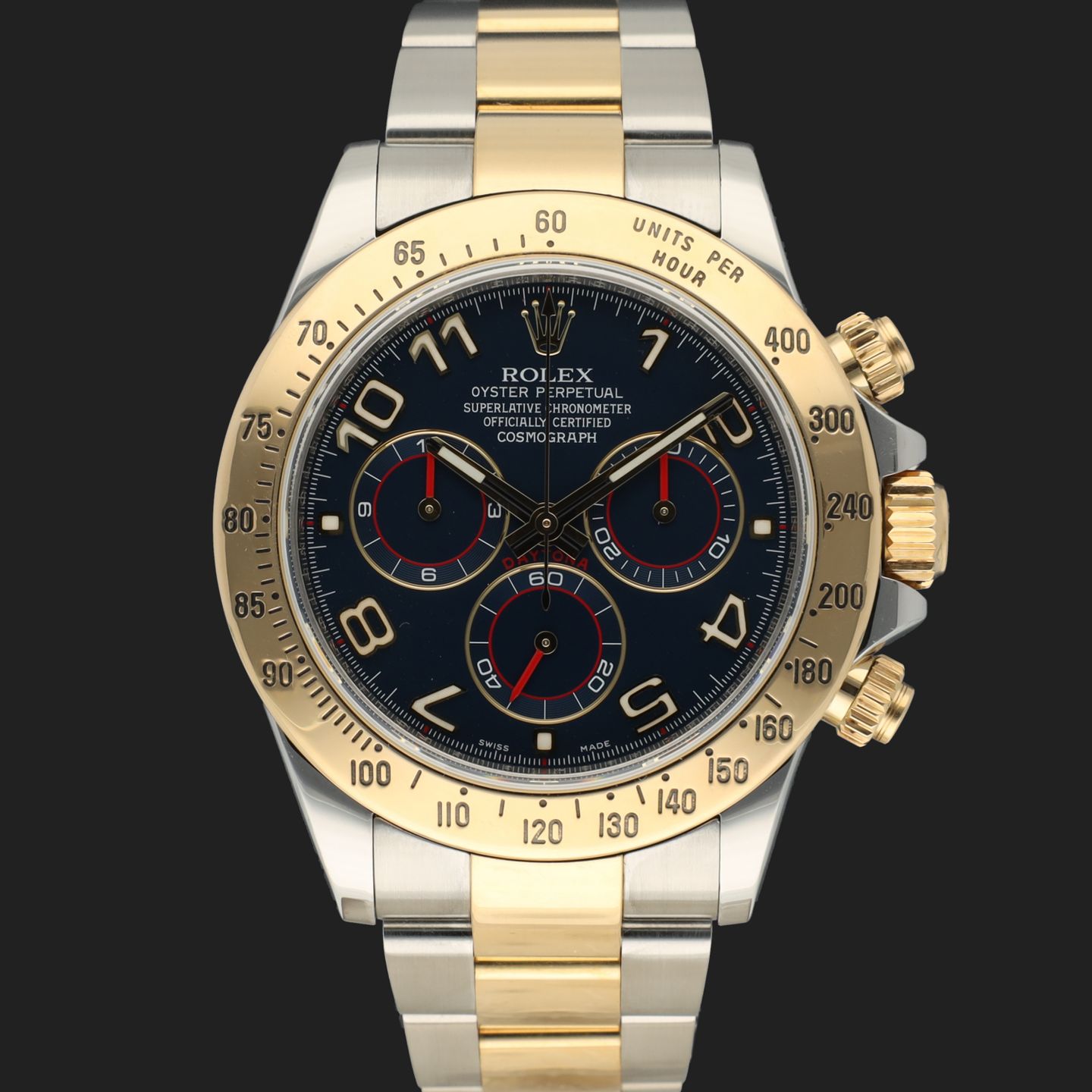 Rolex Daytona 116523 (2014) - 40 mm Gold/Steel case (3/8)