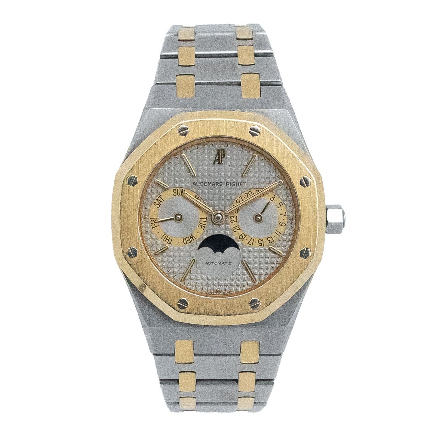 Audemars Piguet Royal Oak Day-Date 25594SA (Unknown (random serial)) - Silver dial 36 mm Steel case (1/4)