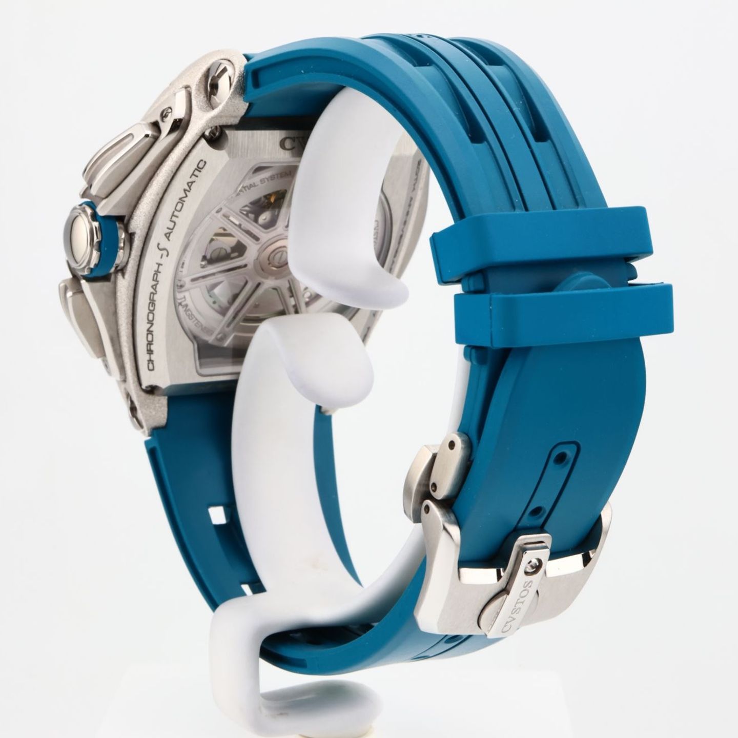 Cvstos Challenge III Chrono RGIII (2025) - Transparant wijzerplaat 45mm Staal (13/24)