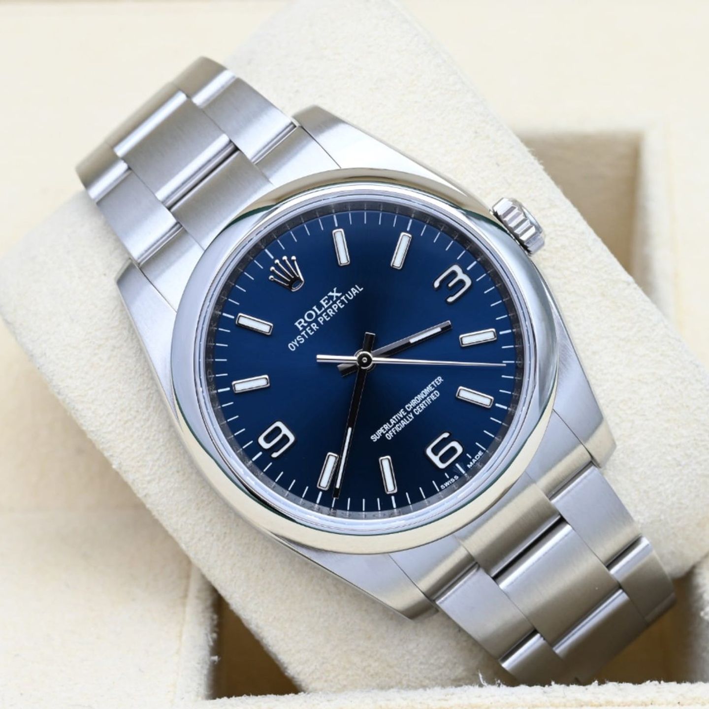 Rolex Oyster Perpetual 36 116000 (2010) - 36mm Staal (1/7)