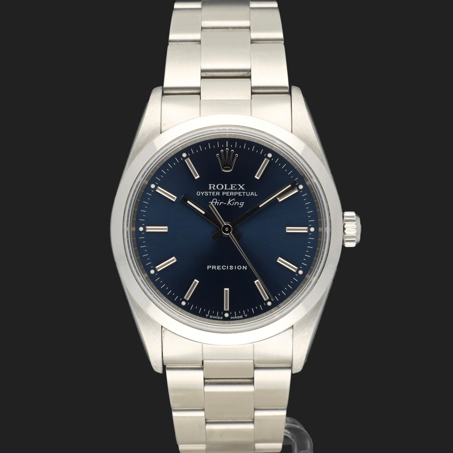 Rolex Air-King 14000 (1999) - 34mm Staal (3/8)