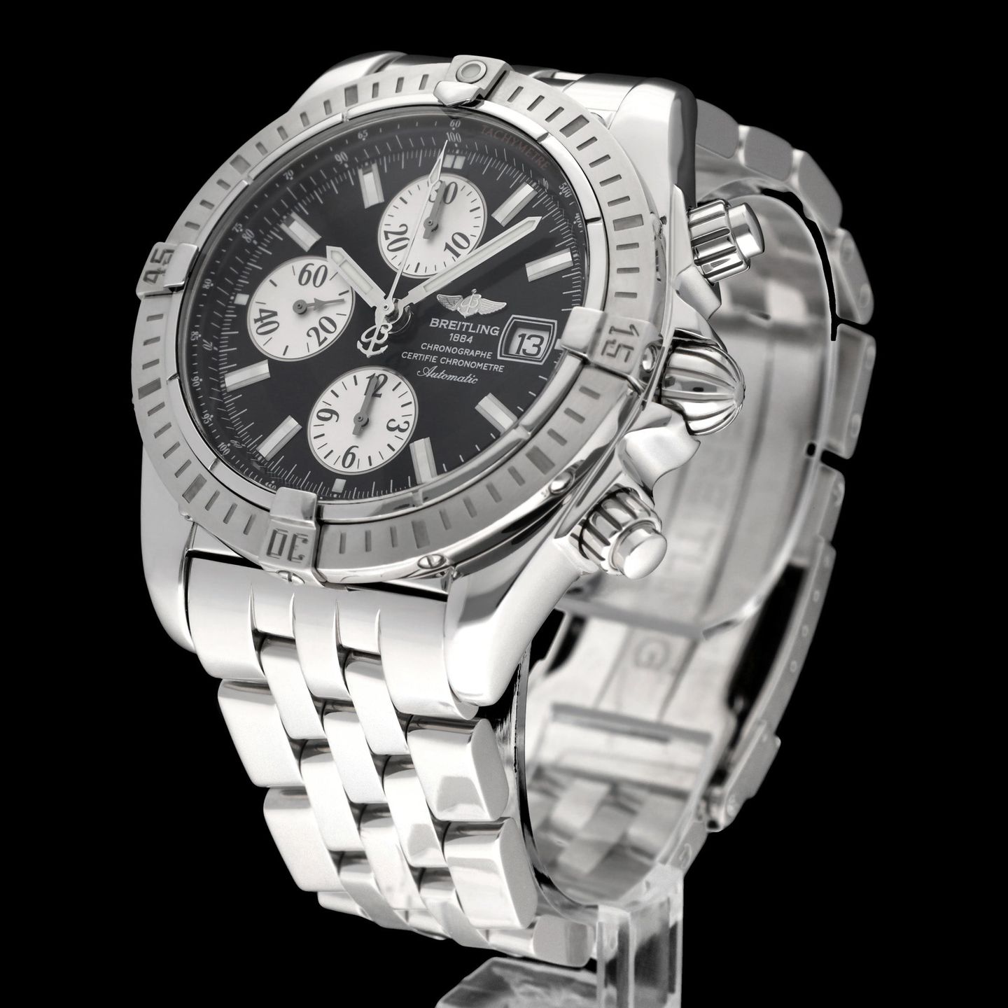 Breitling Chronomat Evolution A13356 (2009) - 44mm Staal (5/8)