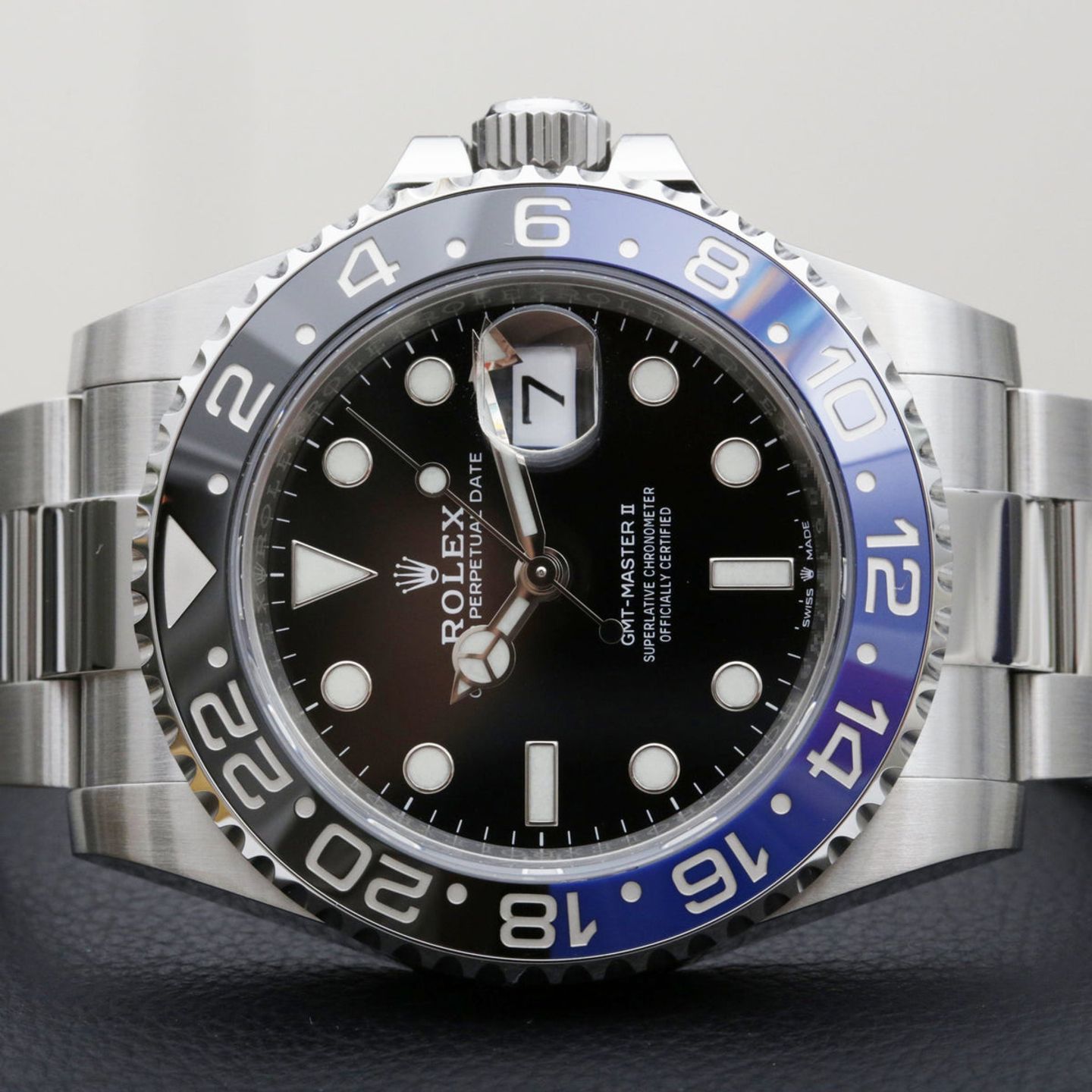 Rolex GMT-Master II 126710BLNR (2023) - Zwart wijzerplaat 40mm Staal (2/8)