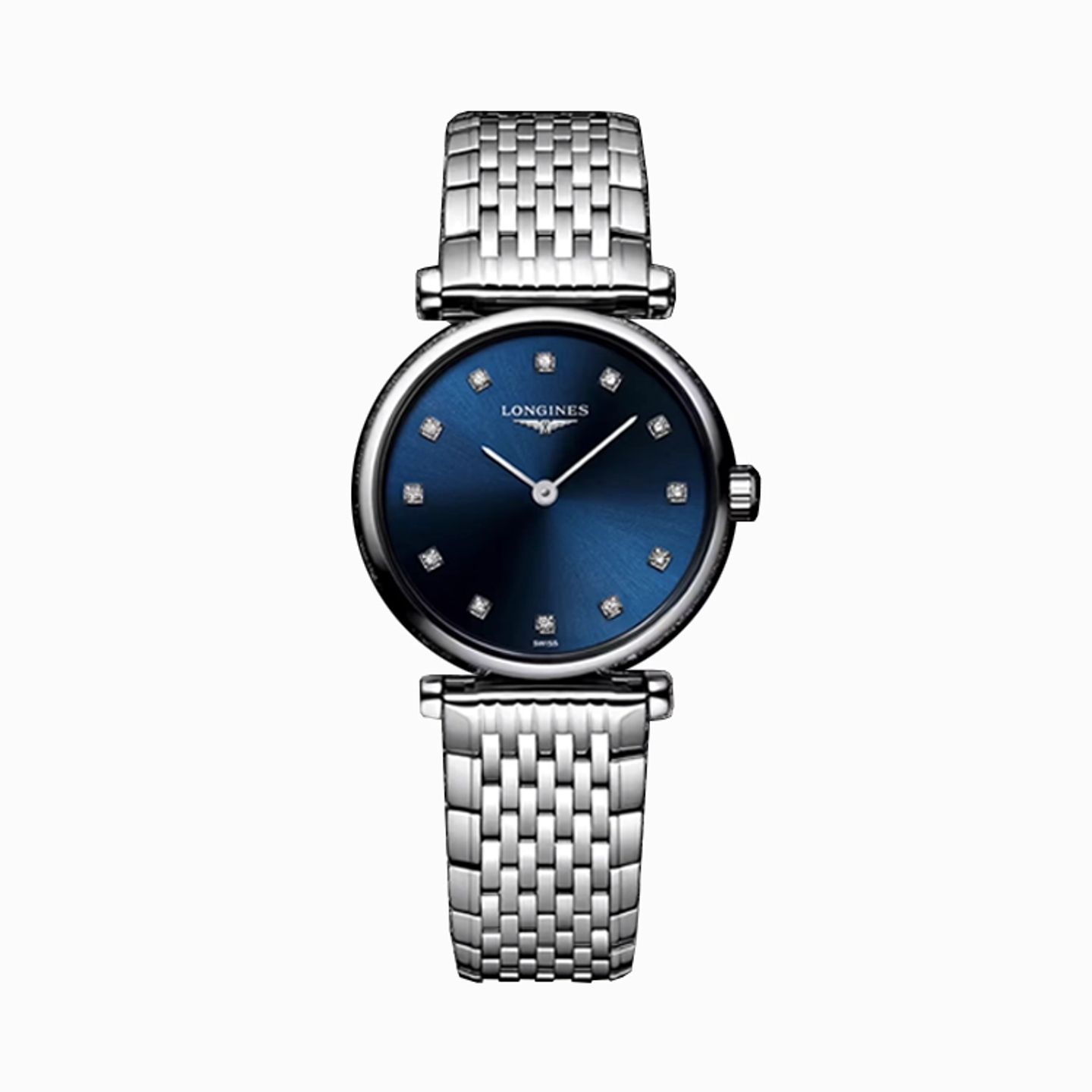 Longines La Grande Classique L4.209.4.97.6 (2025) - Blauw wijzerplaat 24mm Staal (1/1)