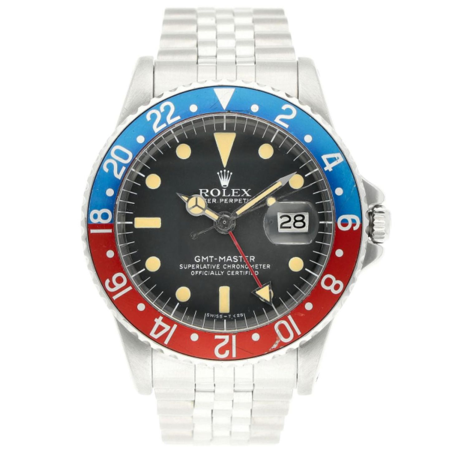 Rolex GMT-Master 1675 (1977) - Black dial 40 mm Steel case (1/7)