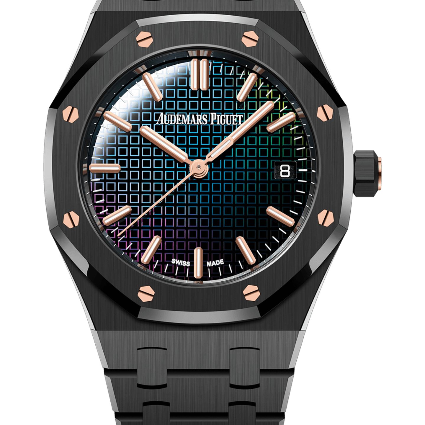 Audemars Piguet Royal Oak Selfwinding 77350CE.OO.1266CE.02.A (2025) - Black dial 34 mm Ceramic case (1/1)