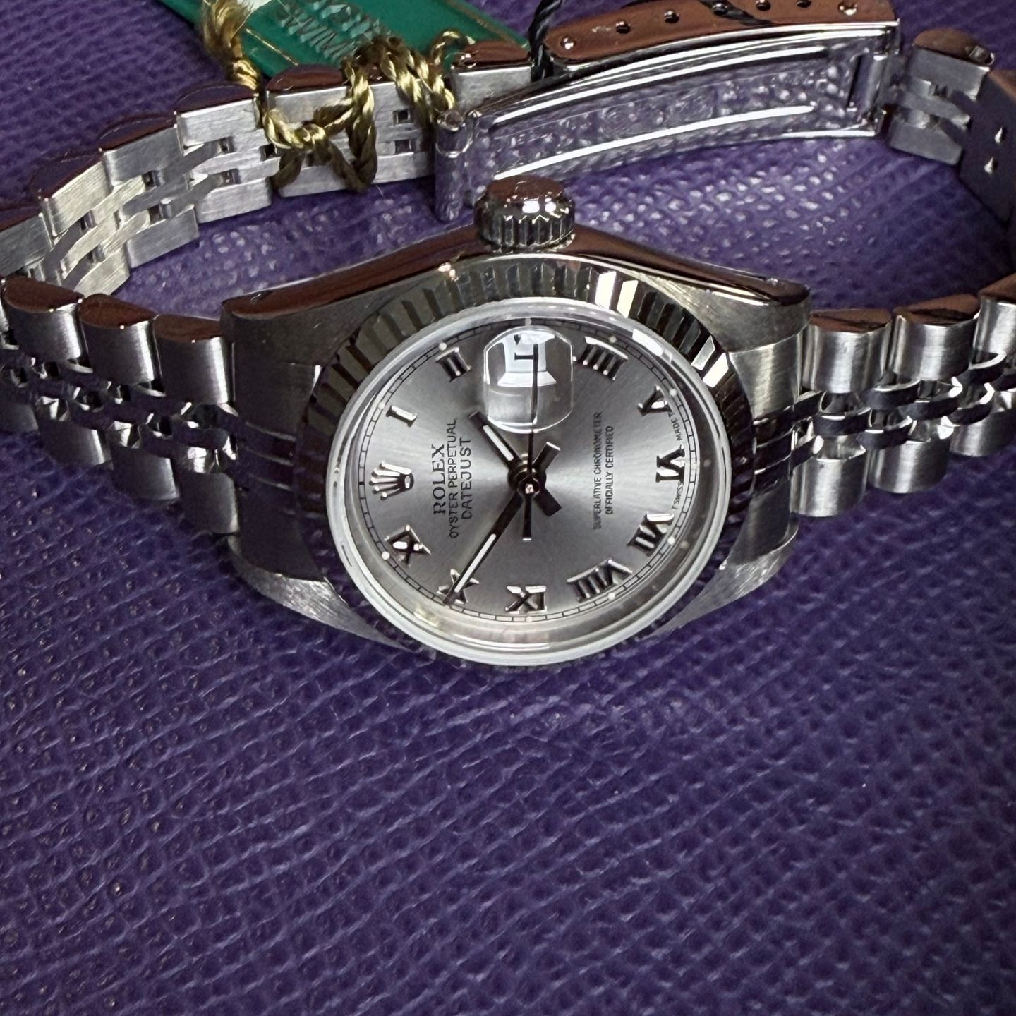 Rolex Lady-Datejust 69174 (1987) - Unknown dial 26 mm Steel case (4/5)