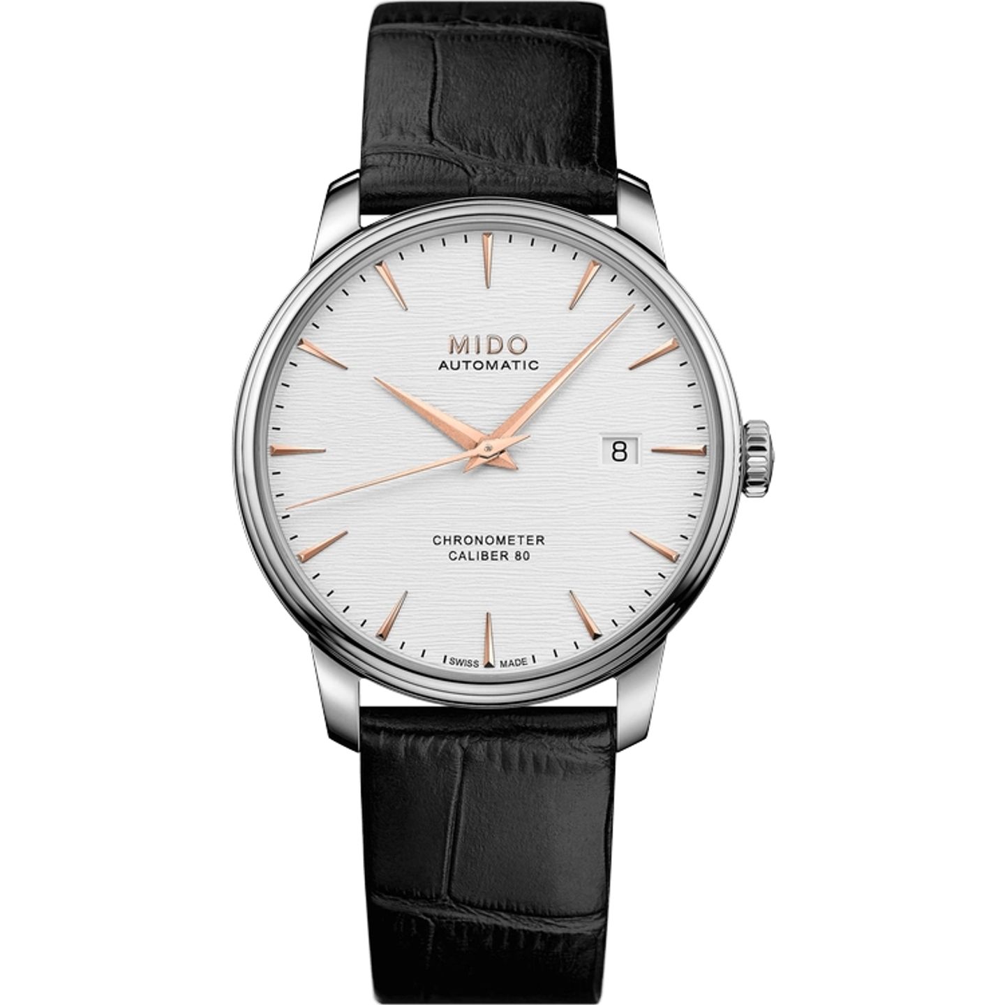 Mido Baroncelli M027.408.16.031.00 (2026) - Silver dial 40 mm Steel case (1/1)