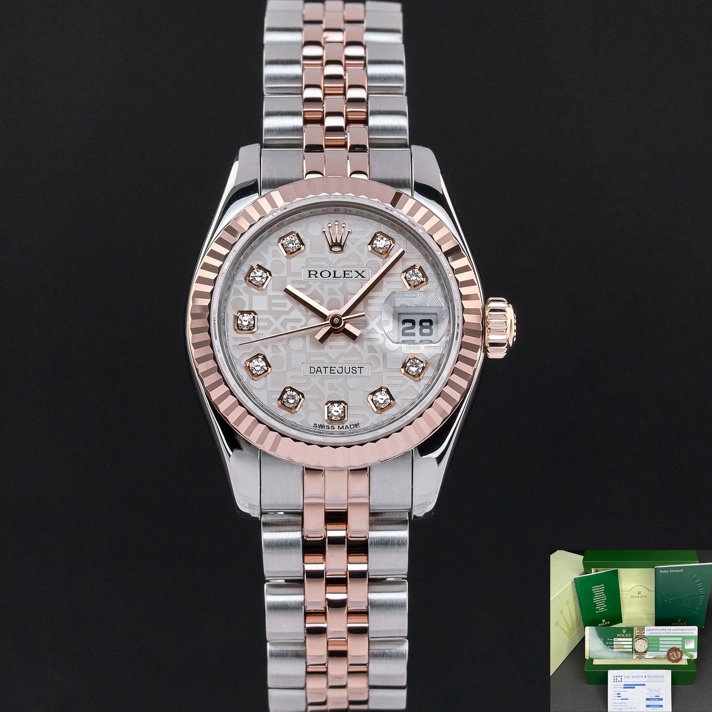 Rolex Lady-Datejust 179171 (2011) - 26 mm Gold/Steel case (1/7)