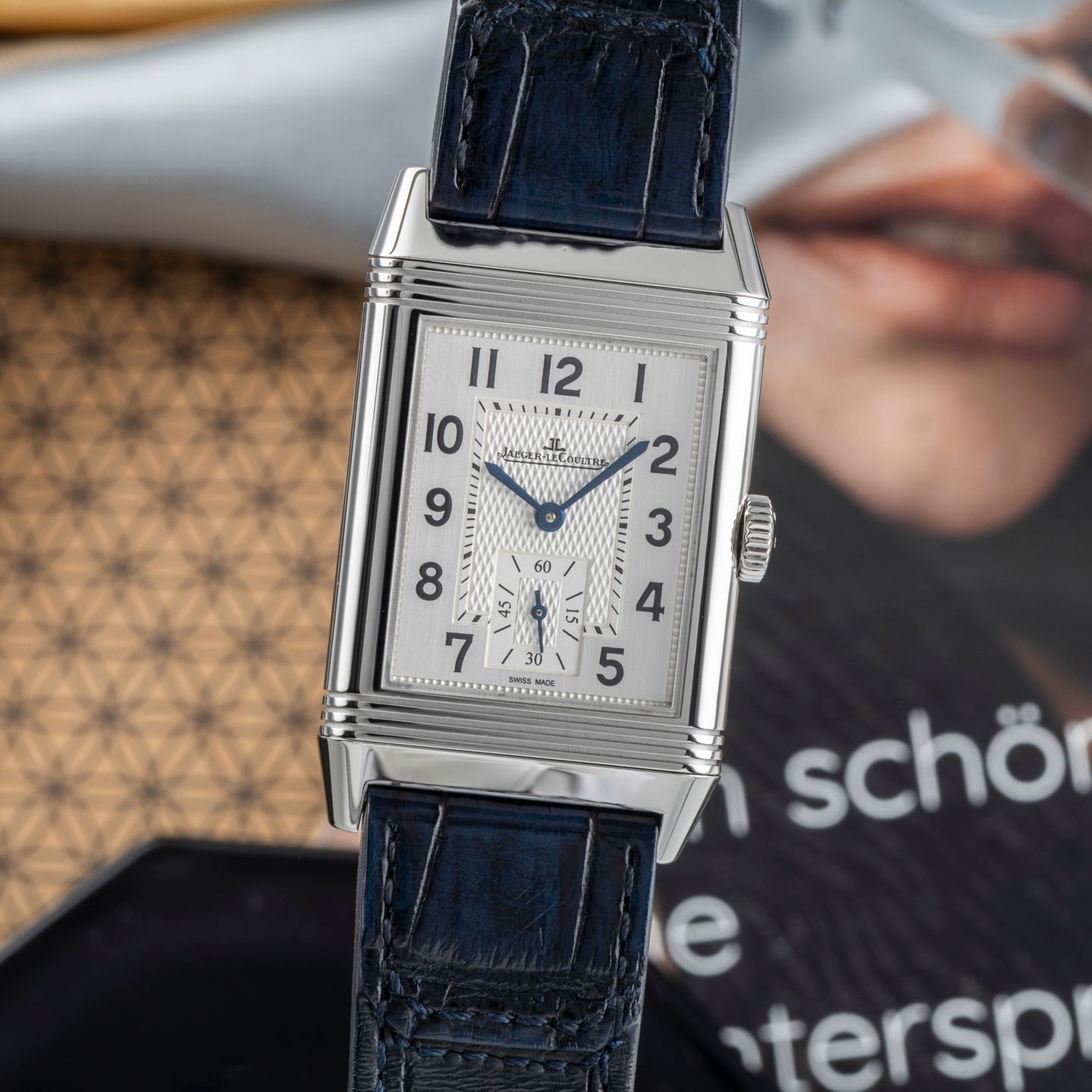 Jaeger-LeCoultre Reverso Classique Q2548521 (2021) - Silver dial 24 mm Steel case (3/8)