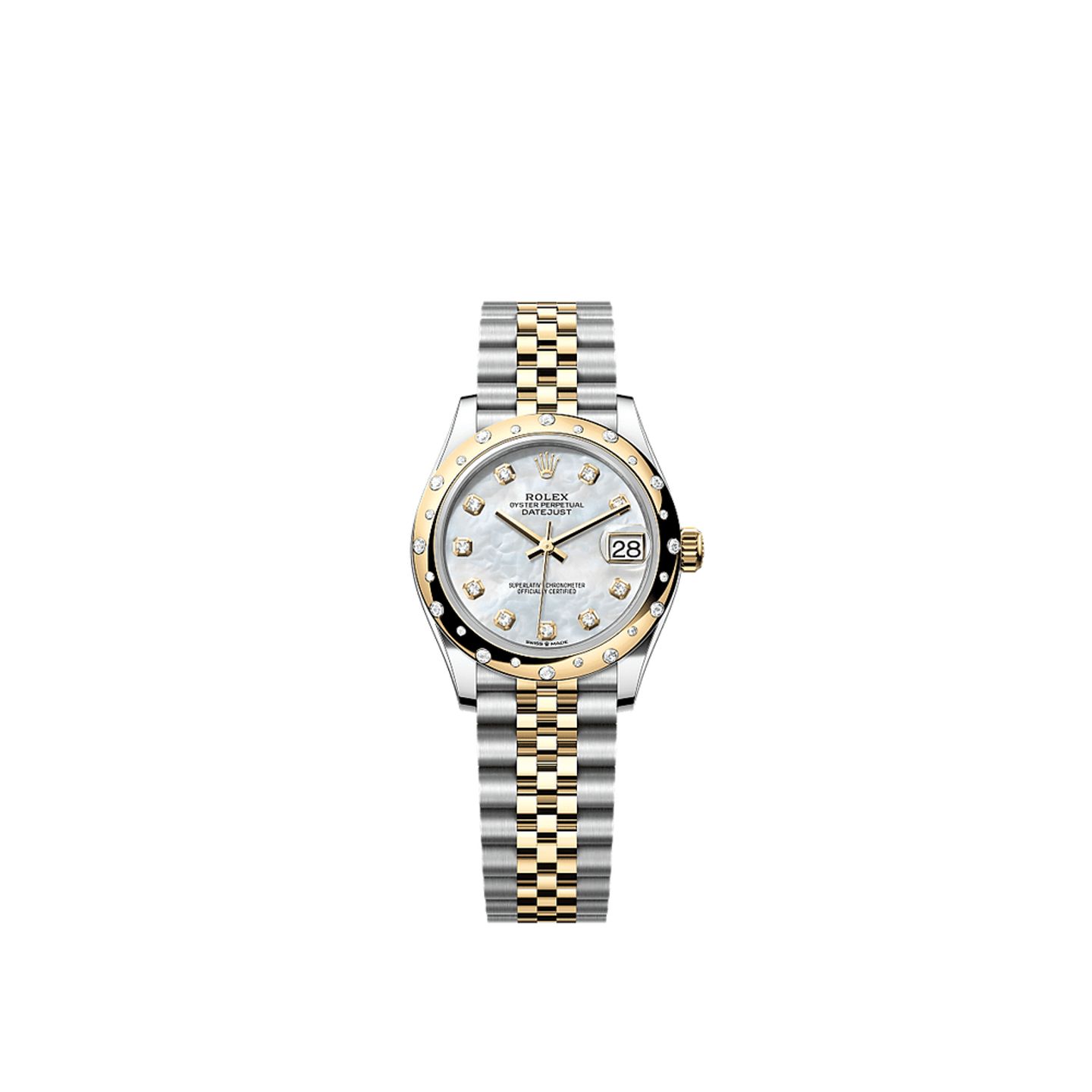 Rolex Datejust 31 278343RBR (2025) - Pearl dial 31 mm Gold/Steel case (1/1)
