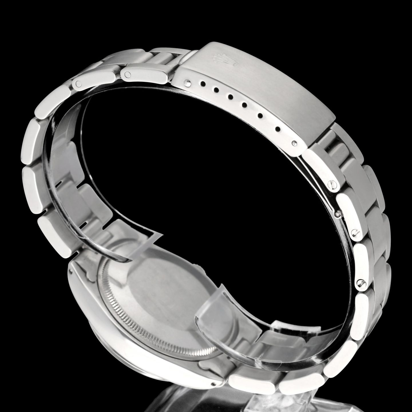 Rolex Air-King 5500 (1978) - Silver dial 34 mm Steel case (7/7)