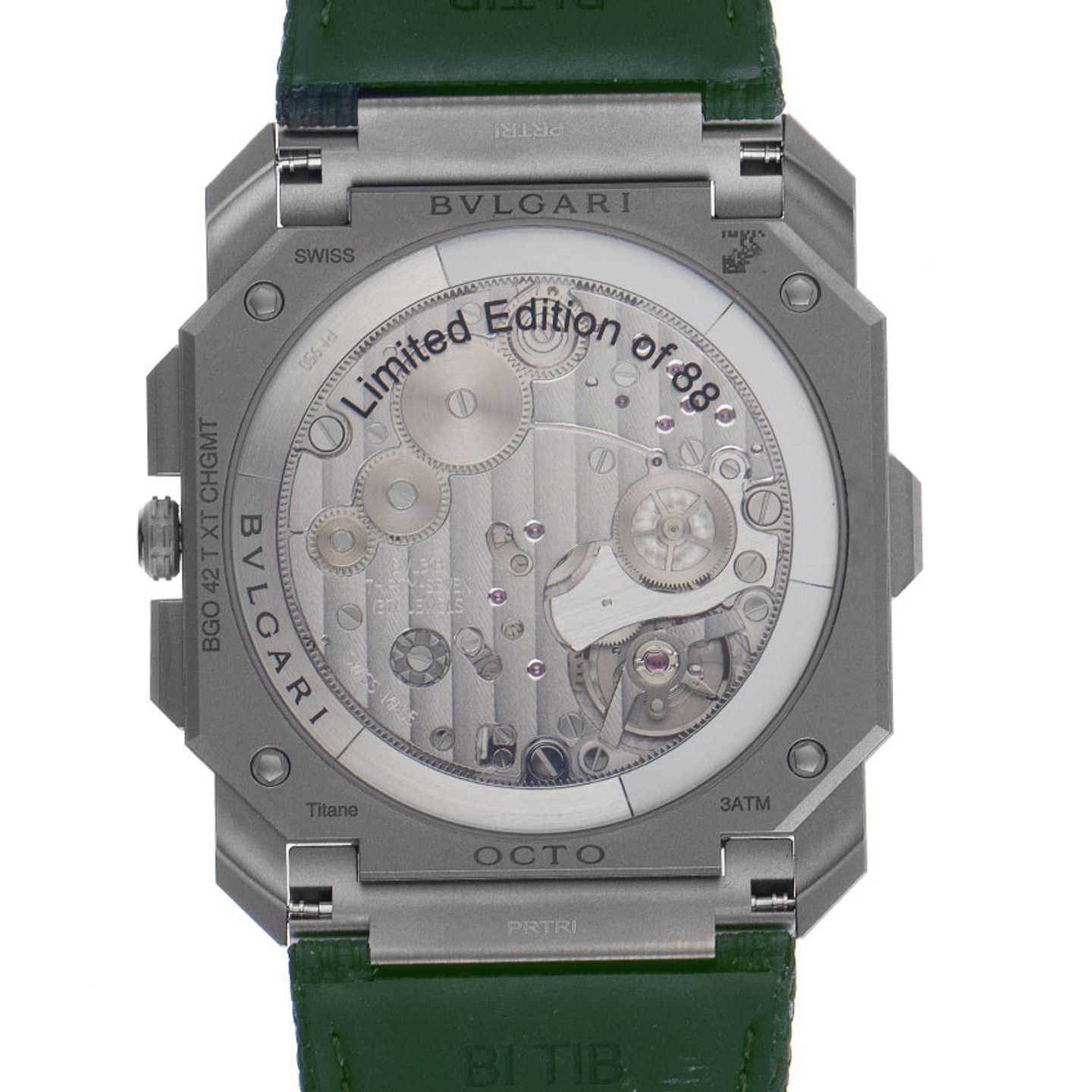 Bulgari Octo 103890 (2025) - Groen wijzerplaat 42mm Titanium (6/7)