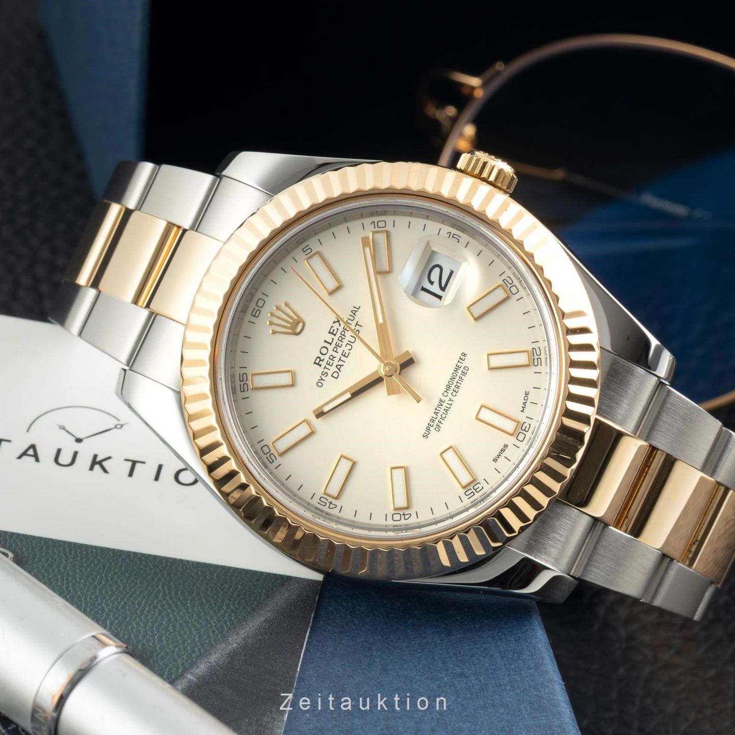 Rolex Datejust II 116333 (Unknown (random serial)) - 41 mm Gold/Steel case (2/8)