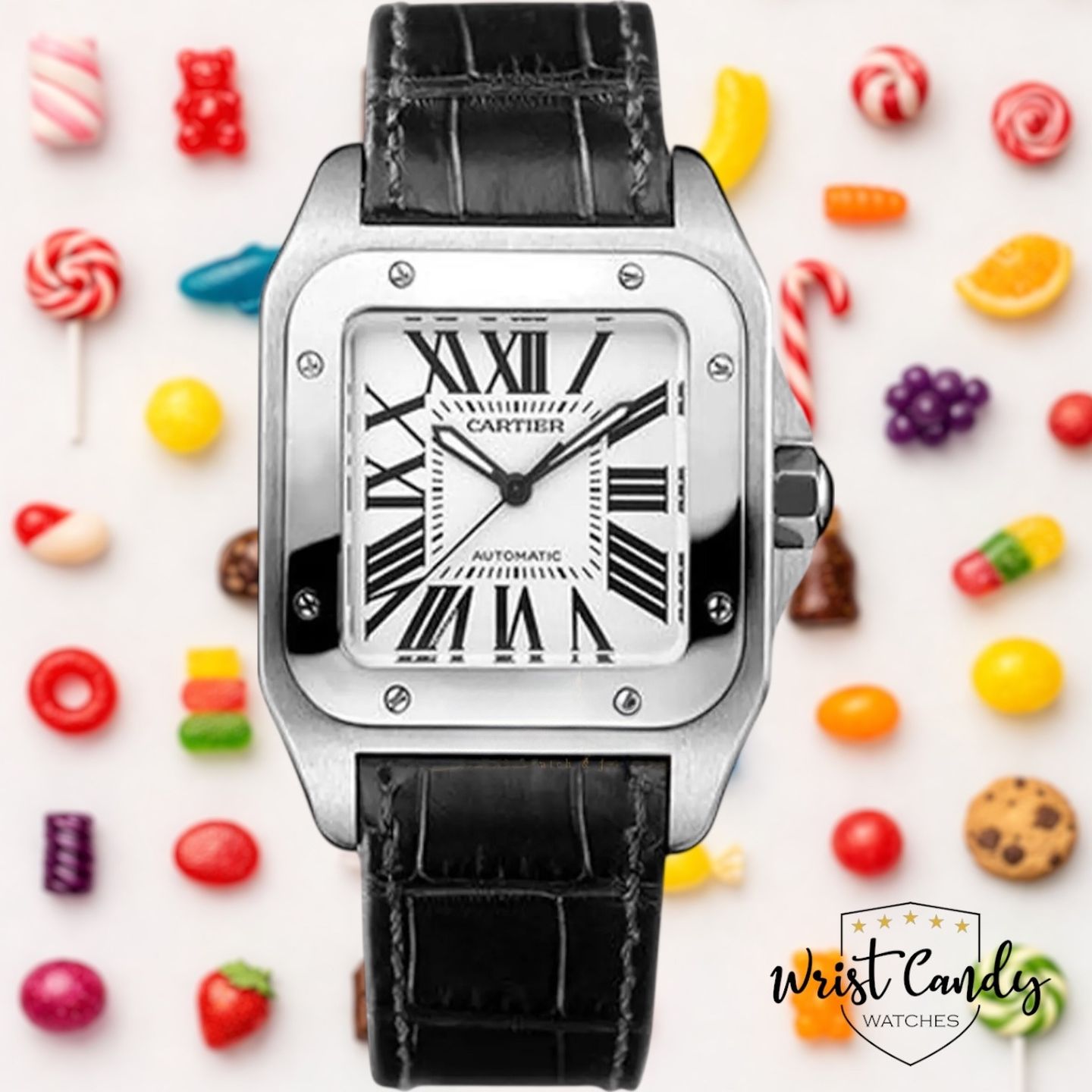 Cartier Santos 100 W20106X8 (2016) - 33 mm Steel case (1/8)