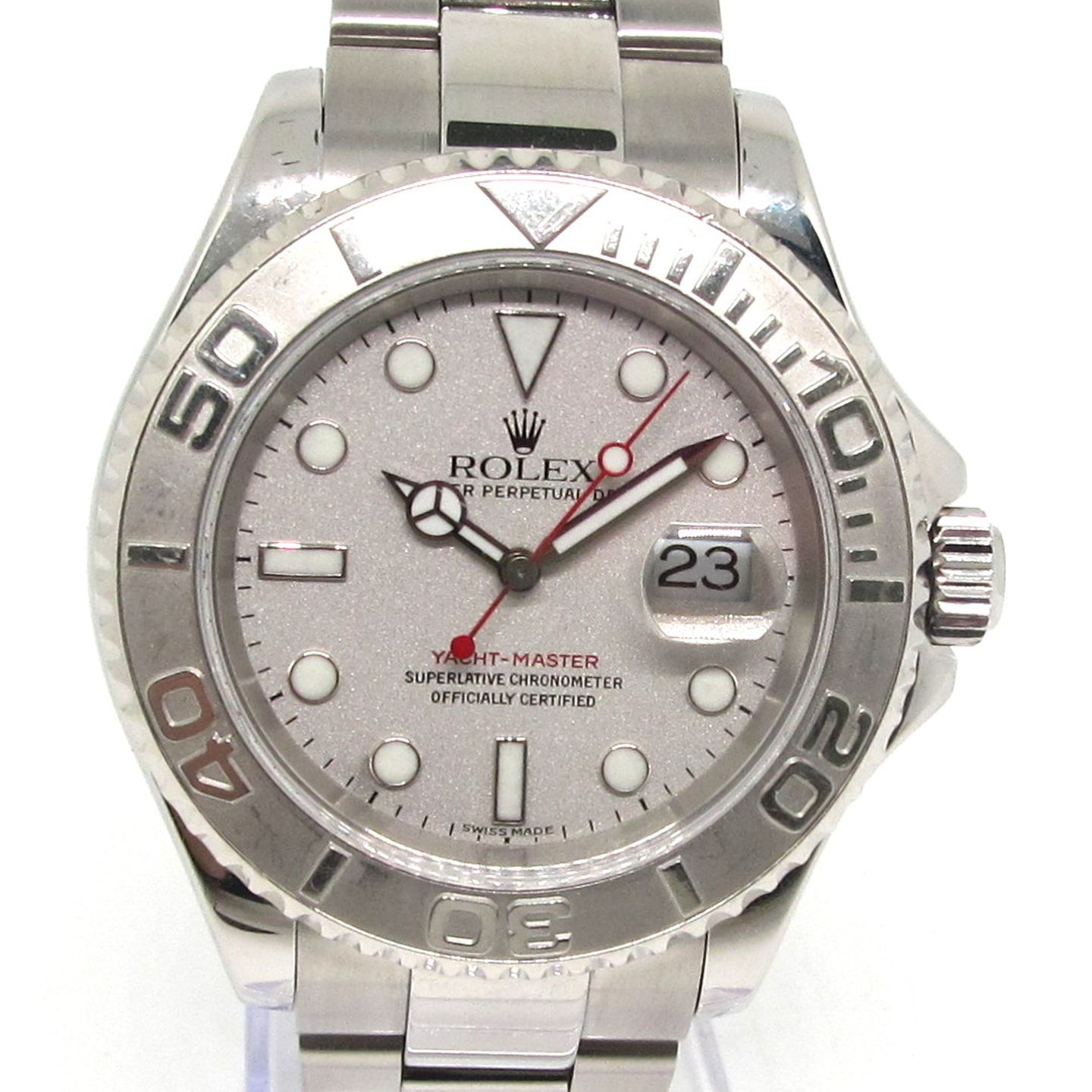 Rolex Yacht-Master 40 16622 (2000) - Silver dial 40 mm Steel case (1/6)