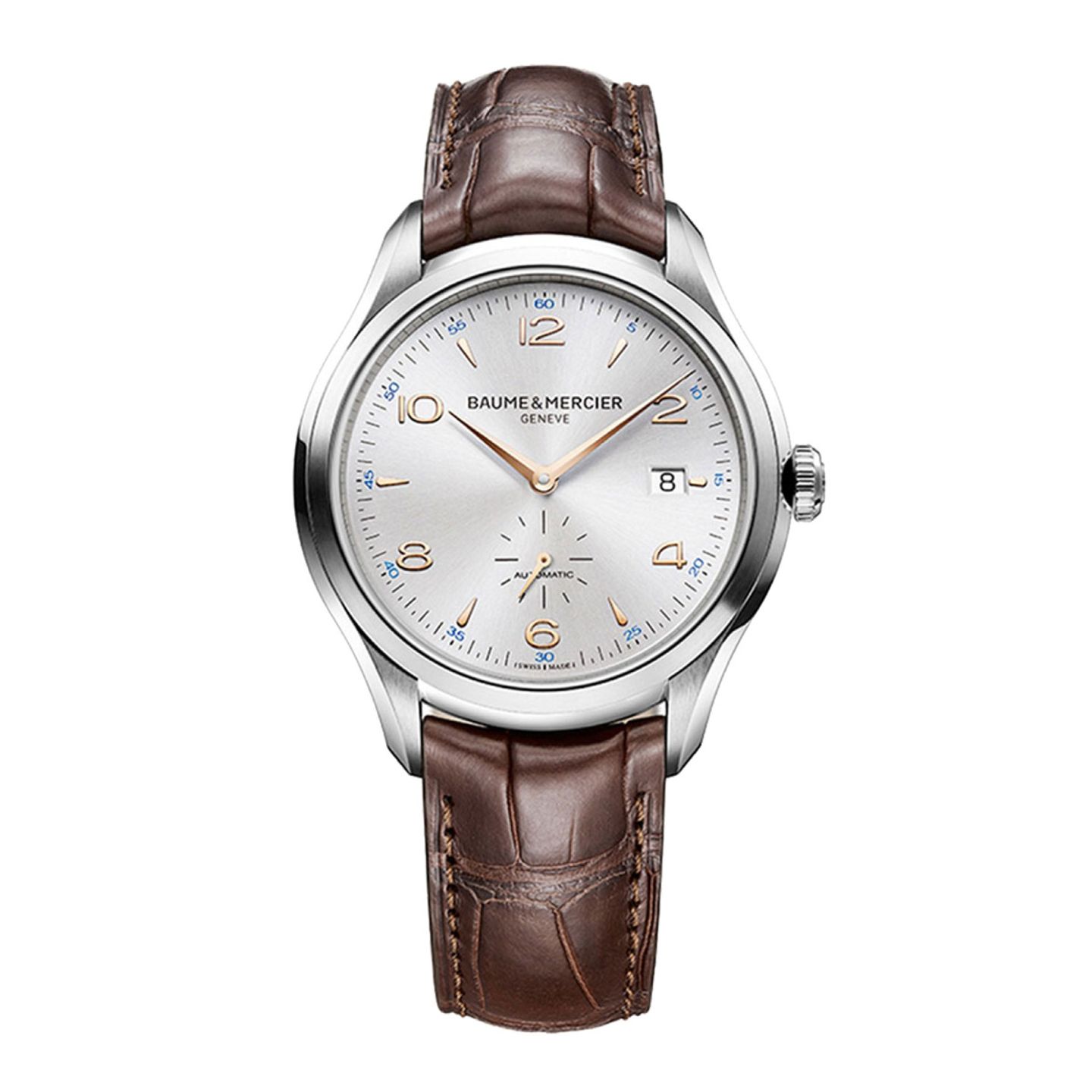 Baume & Mercier Clifton M0A10054 (2024) - Silver dial 41 mm Steel case (1/2)