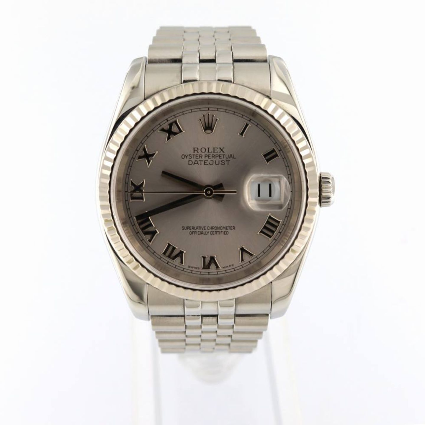 Rolex Datejust 36 116234 (2006) - Silver dial 36 mm Steel case (1/6)