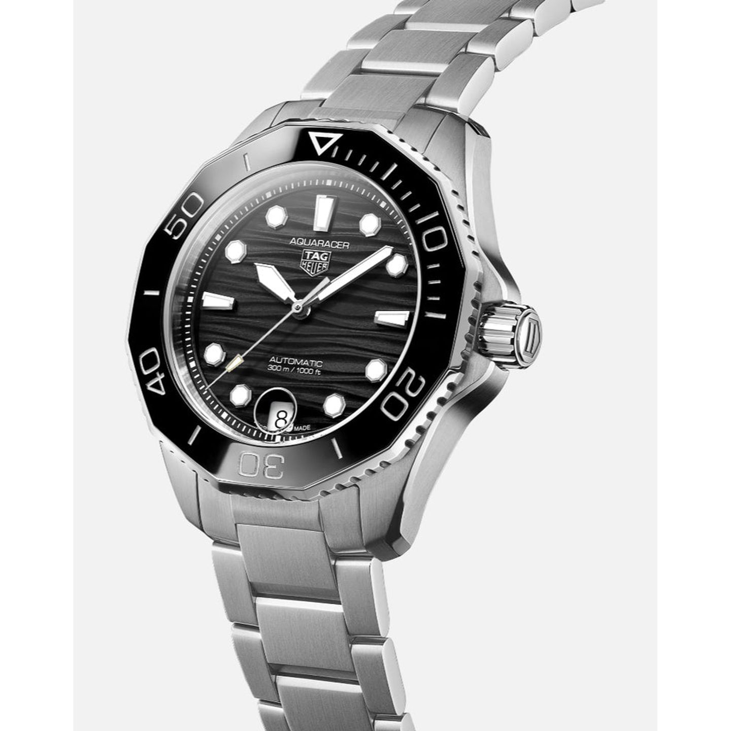 TAG Heuer Aquaracer Lady WBP231D.BA0626 (2023) - Black dial 36 mm Steel case (1/1)