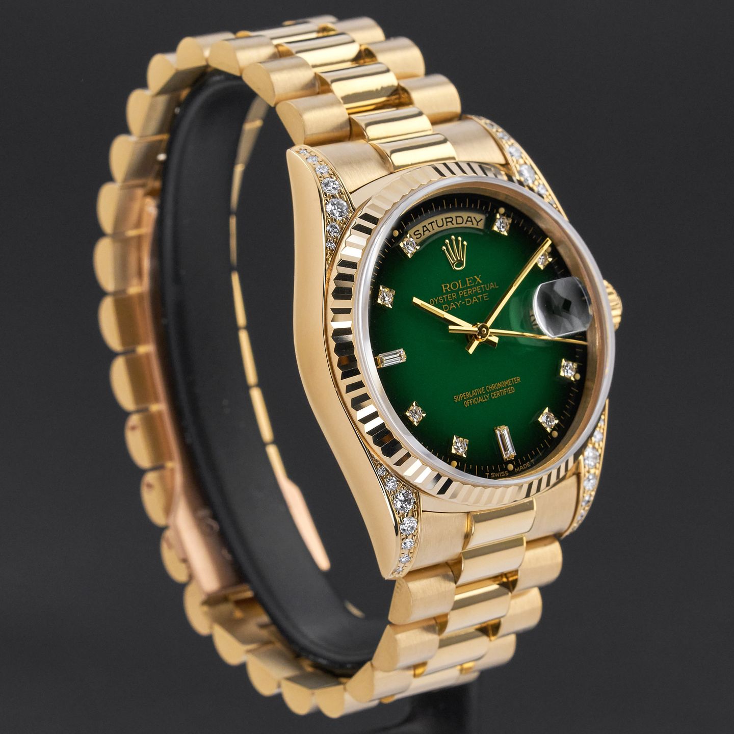 Rolex Day-Date 36 18338 (1991) - 36 mm Yellow Gold case (4/8)