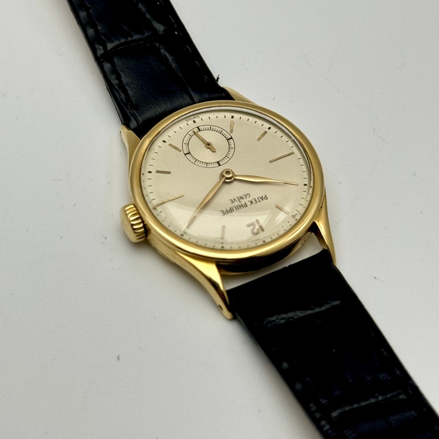 Patek Philippe Calatrava 96 (1940) - Geel wijzerplaat 33mm Geelgoud (10/10)