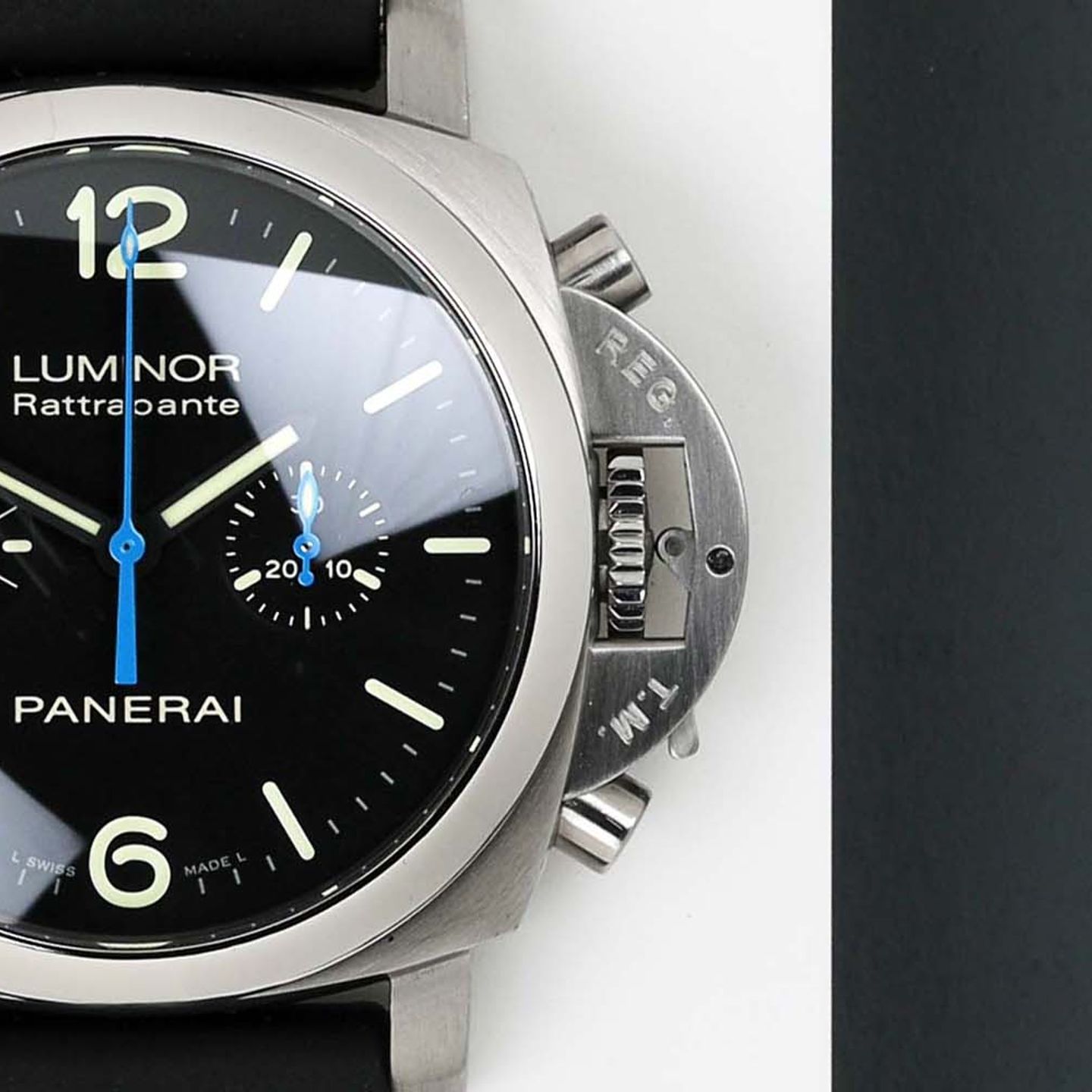 Panerai Special Editions PAM00362 (Onbekend (willekeurig serienummer)) - Zwart wijzerplaat 44mm Staal (5/8)