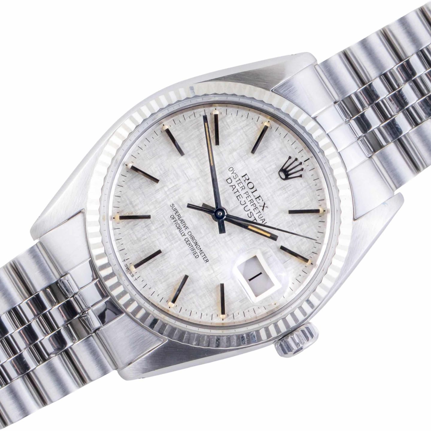 Rolex Datejust 36 16014 (1979) - Silver dial 36 mm Steel case (1/8)