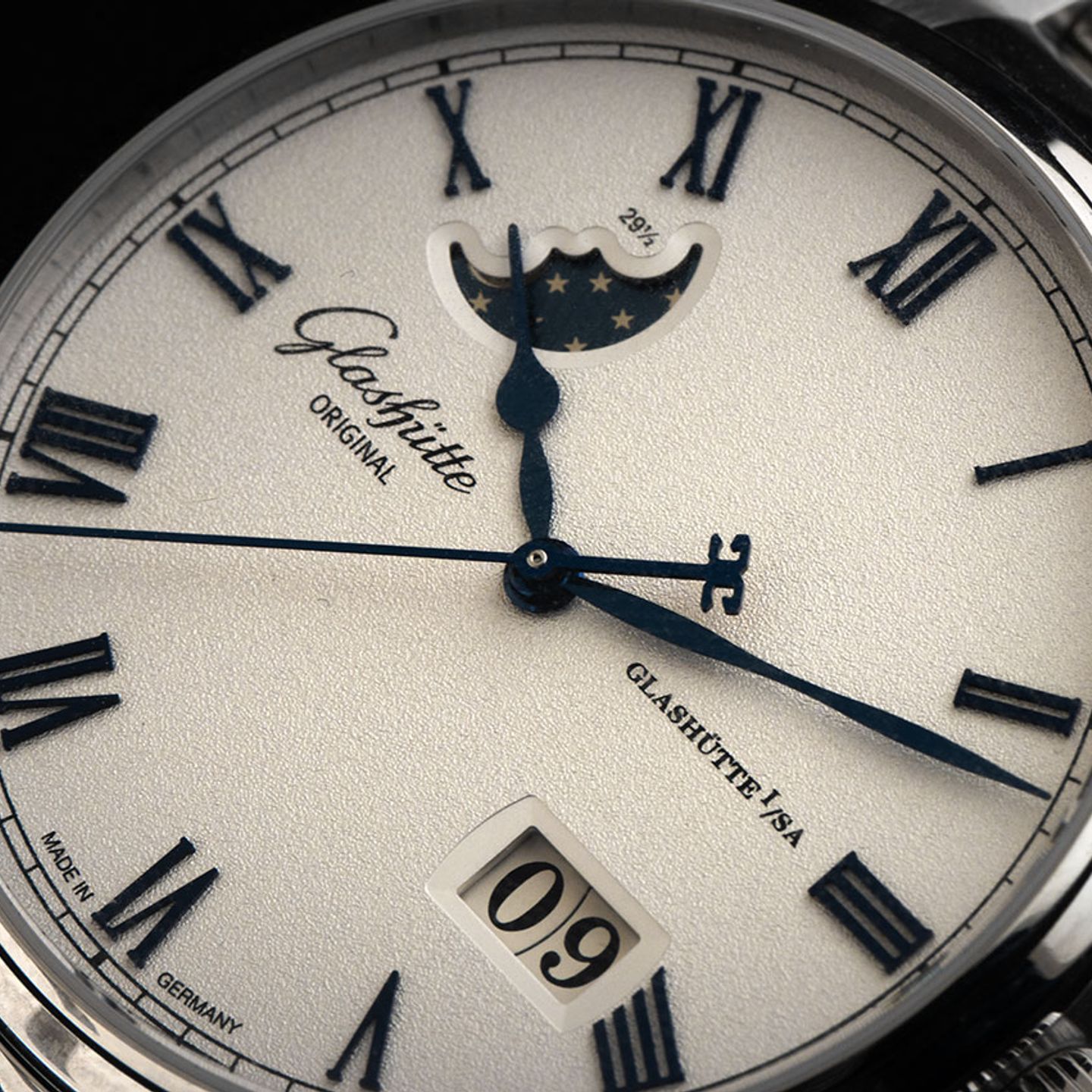 Glashütte Original Senator Panorama Date Moon Phase 1-36-24-05-02-71 (2026) - Zilver wijzerplaat 40mm Staal (3/8)