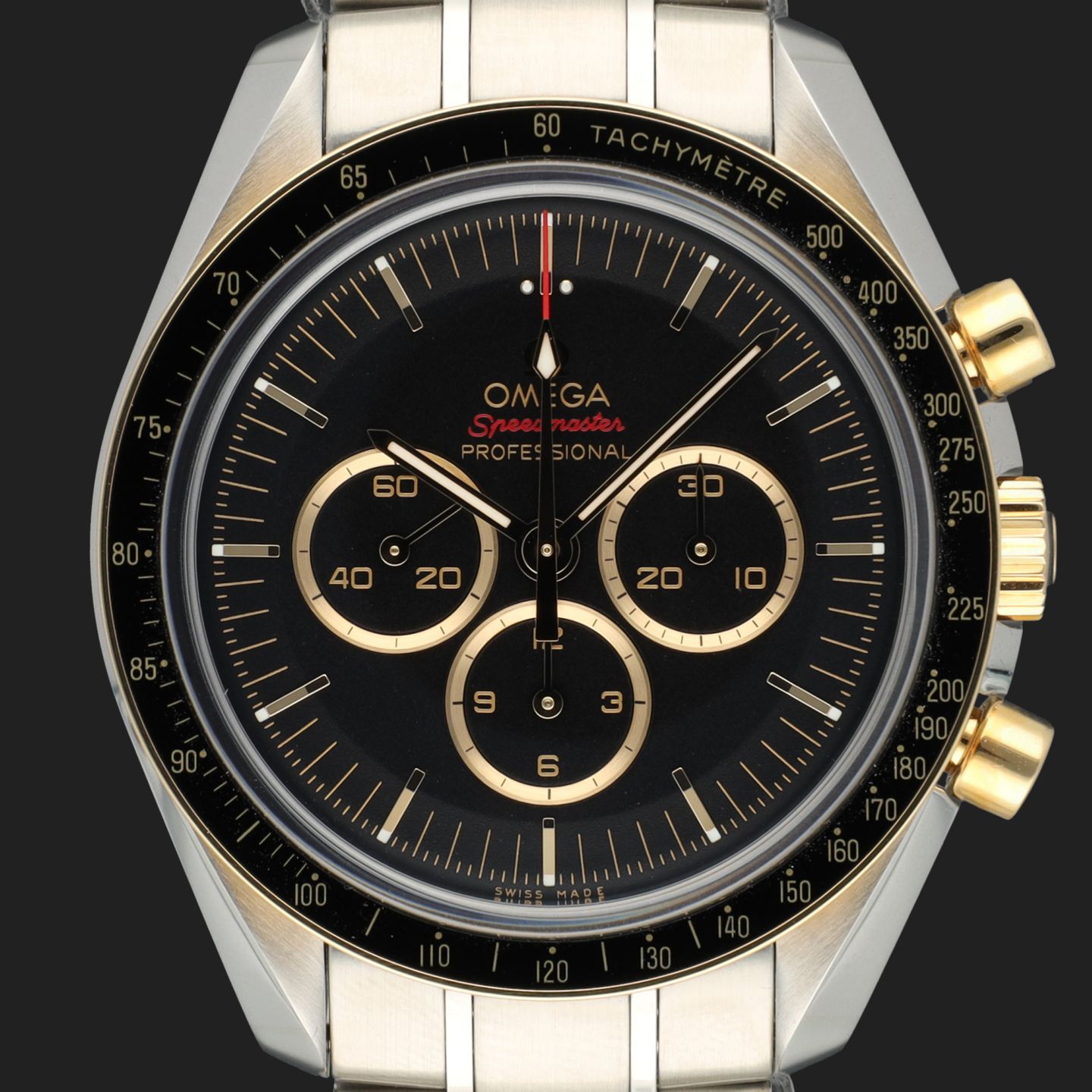 Omega Speedmaster Professional Moonwatch 522.20.42.30.01.001 (2023) - Black dial 42 mm Steel case (2/8)