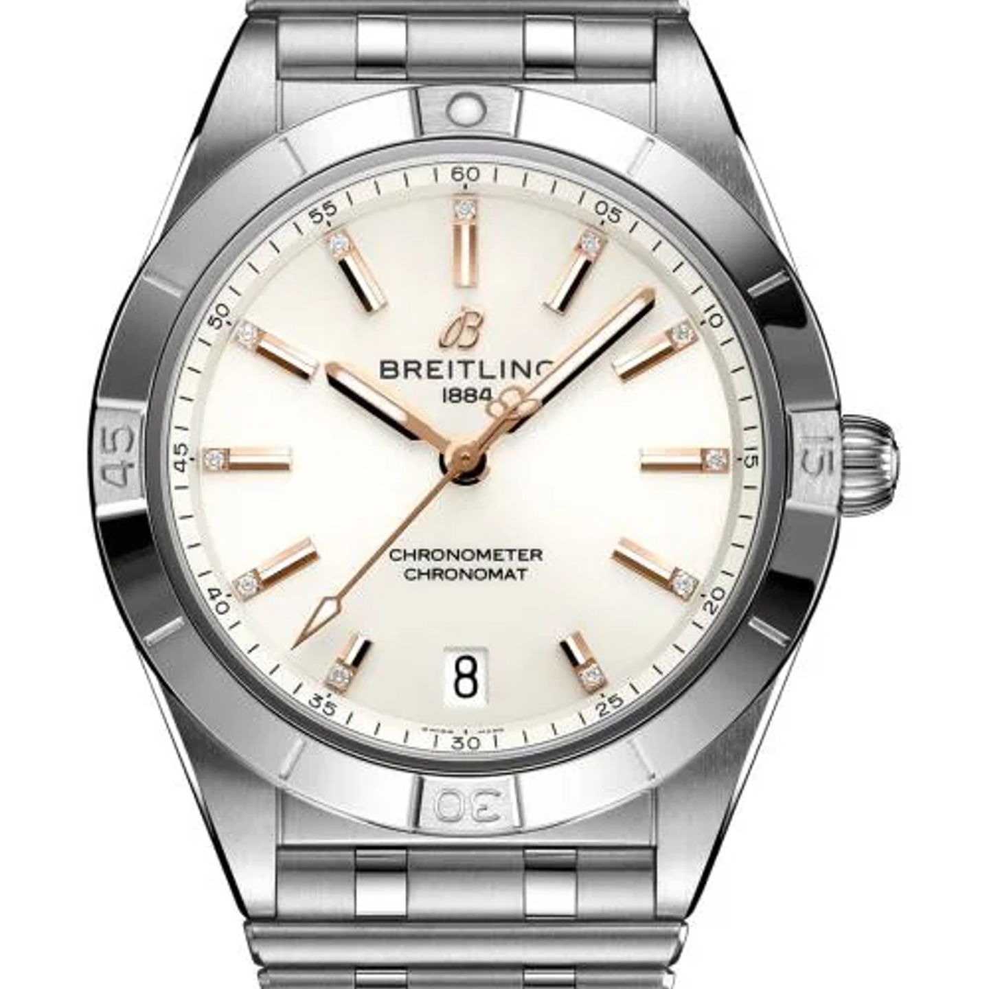 Breitling Chronomat 36 A10380101A2A1 (2026) - White dial 36 mm Steel case (1/1)