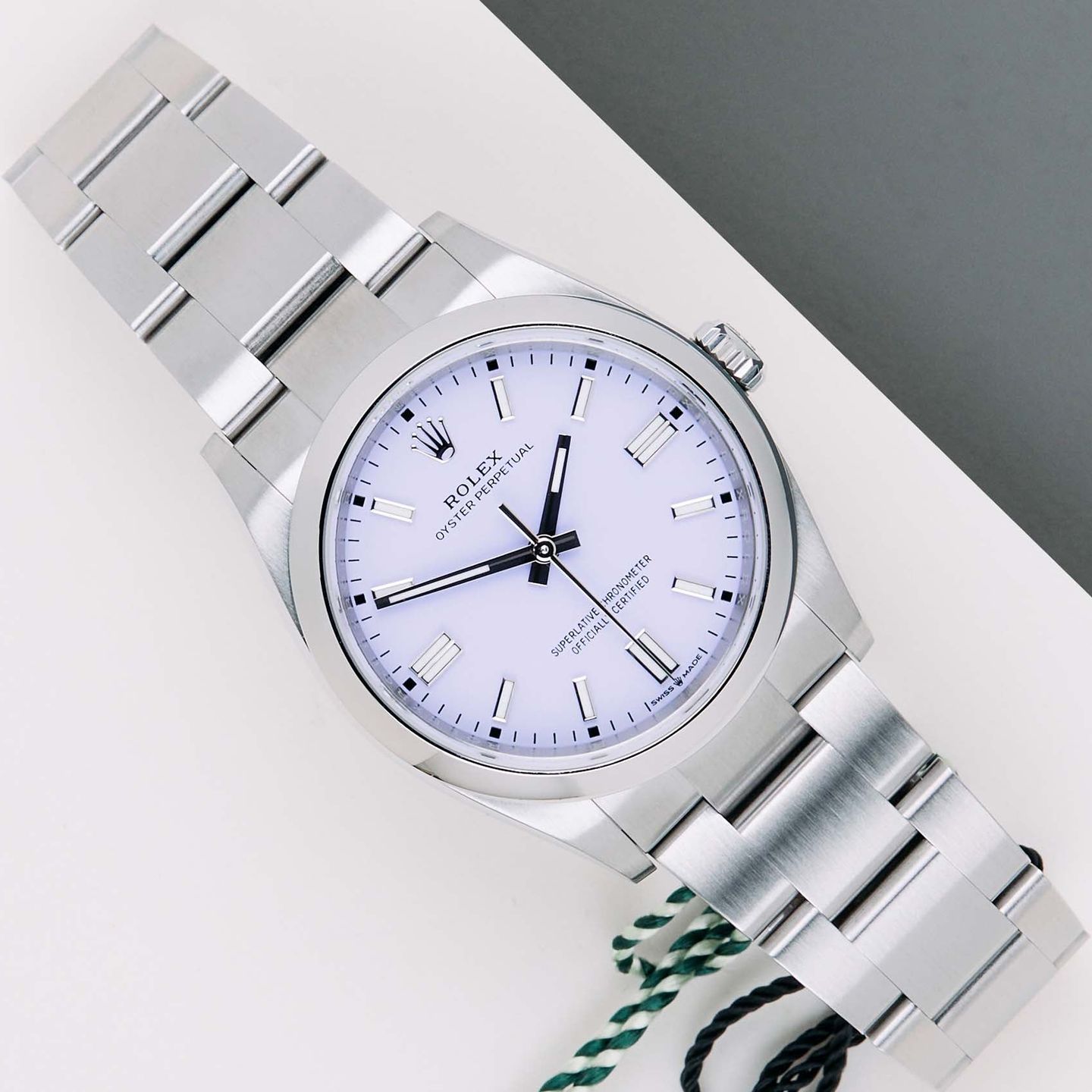 Rolex Oyster Perpetual 36 126000 (2026) - Paars wijzerplaat 36mm Staal (1/8)