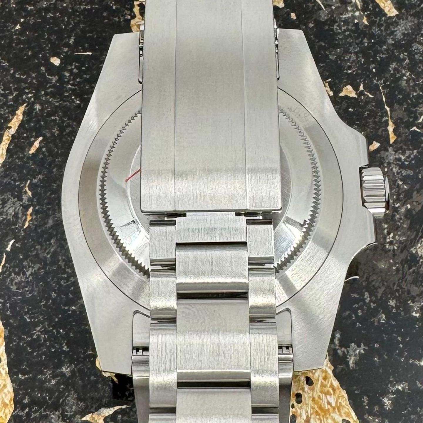 Rolex Submariner Date 116610LV (2018) - Groen wijzerplaat 40mm Staal (4/8)