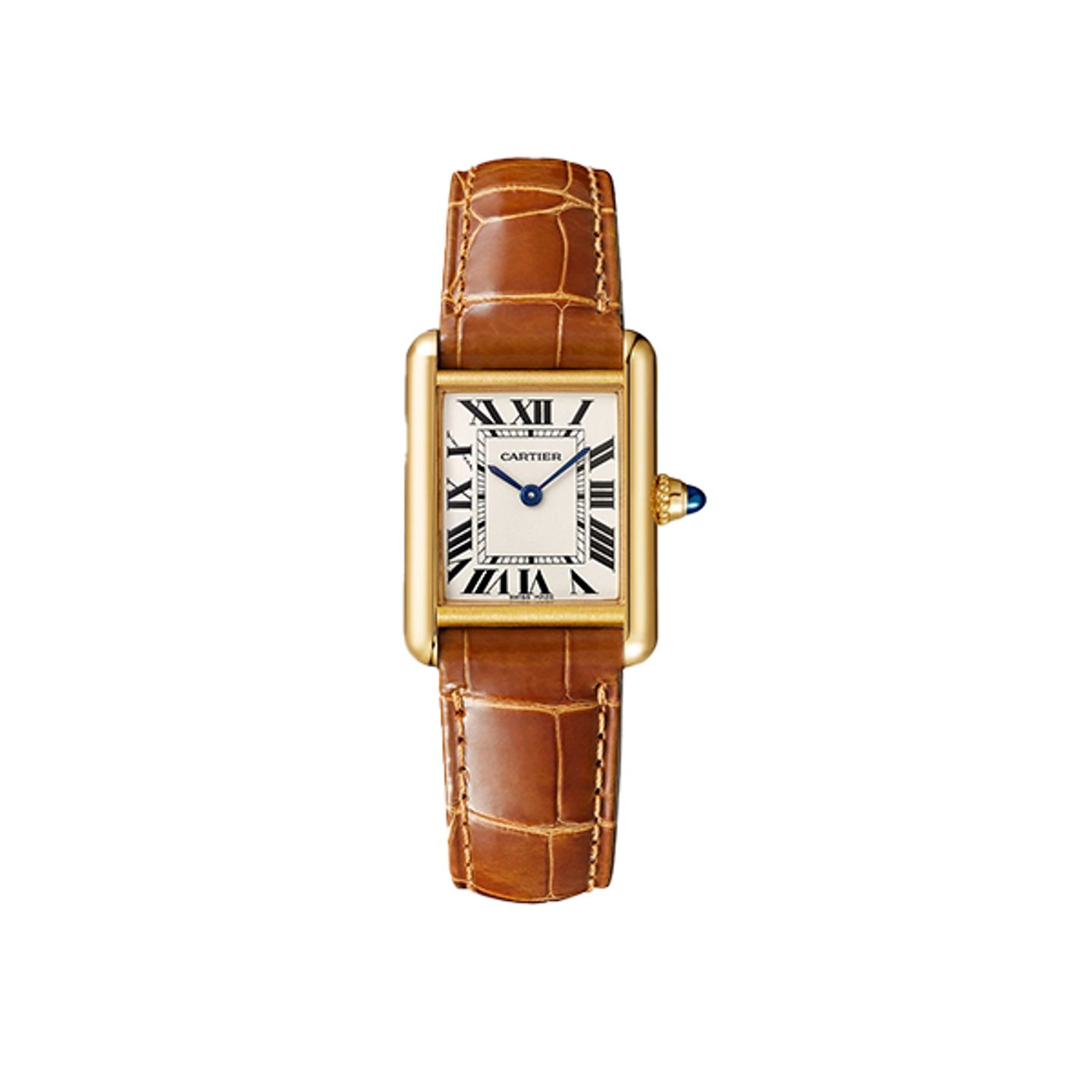 Cartier Tank Louis Cartier WGTA0342 (2025) - Silver dial 22 mm Yellow Gold case (1/8)