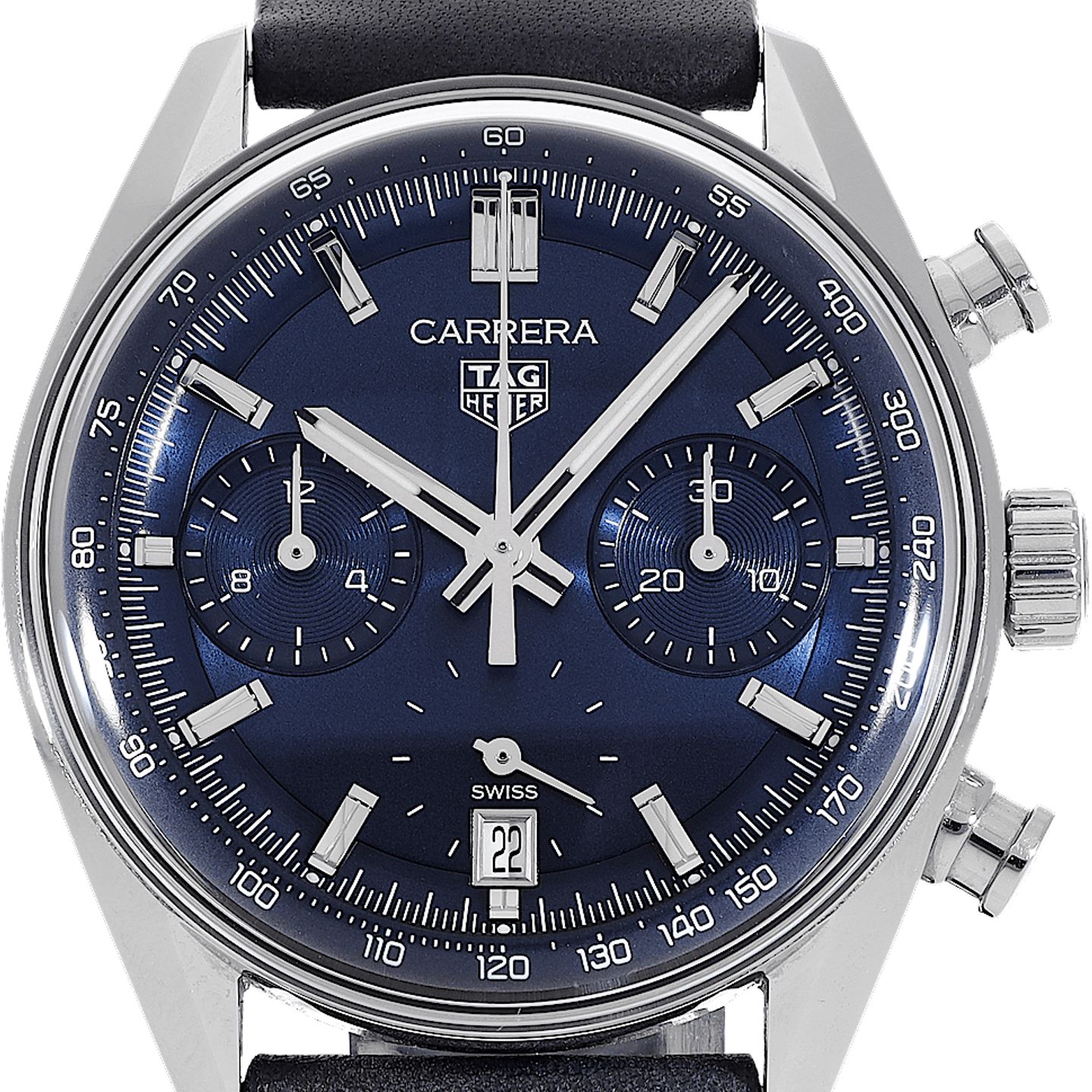 TAG Heuer Carrera CBS2212.FC6535 (2023) - Blue dial 39 mm Steel case (1/2)