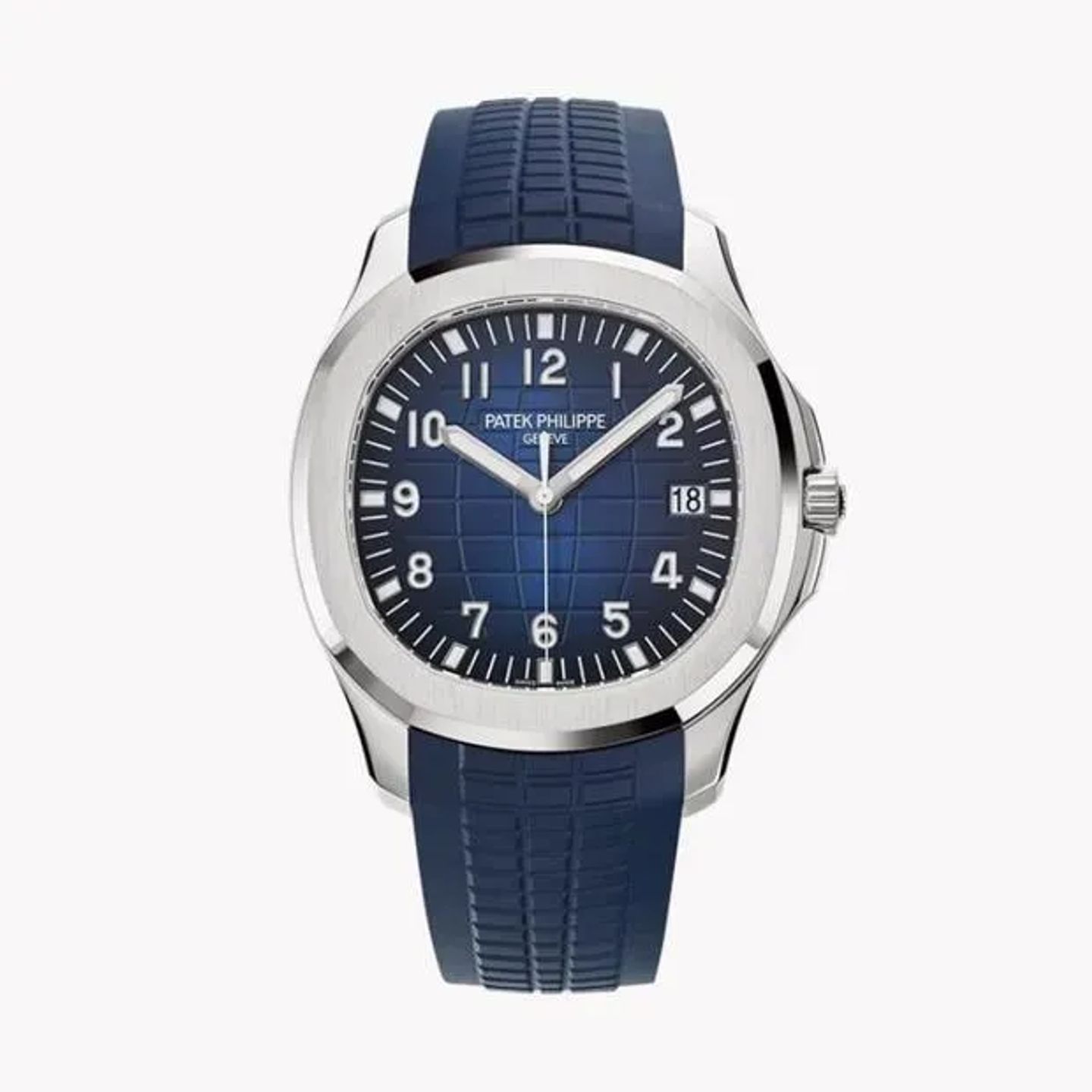 Patek Philippe Aquanaut 5168G-001 (2023) - Blue dial 42 mm White Gold case (1/6)