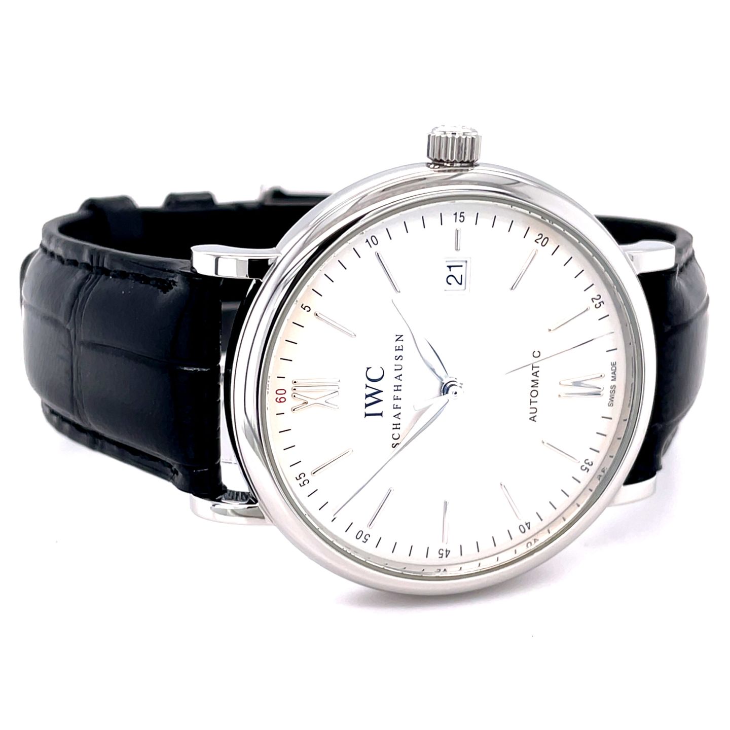 IWC Portofino Automatic IW356501 (2017) - Silver dial 40 mm Steel case (7/8)