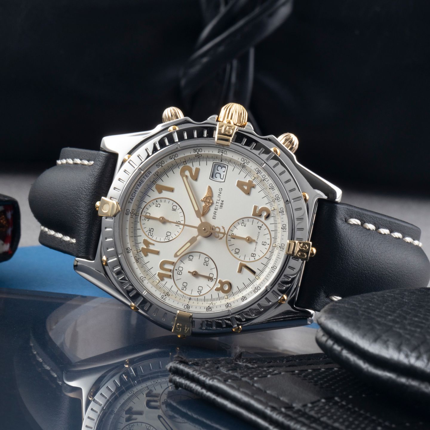 Breitling Chronomat B13050.1 (1995) - 39 mm Steel case (2/8)