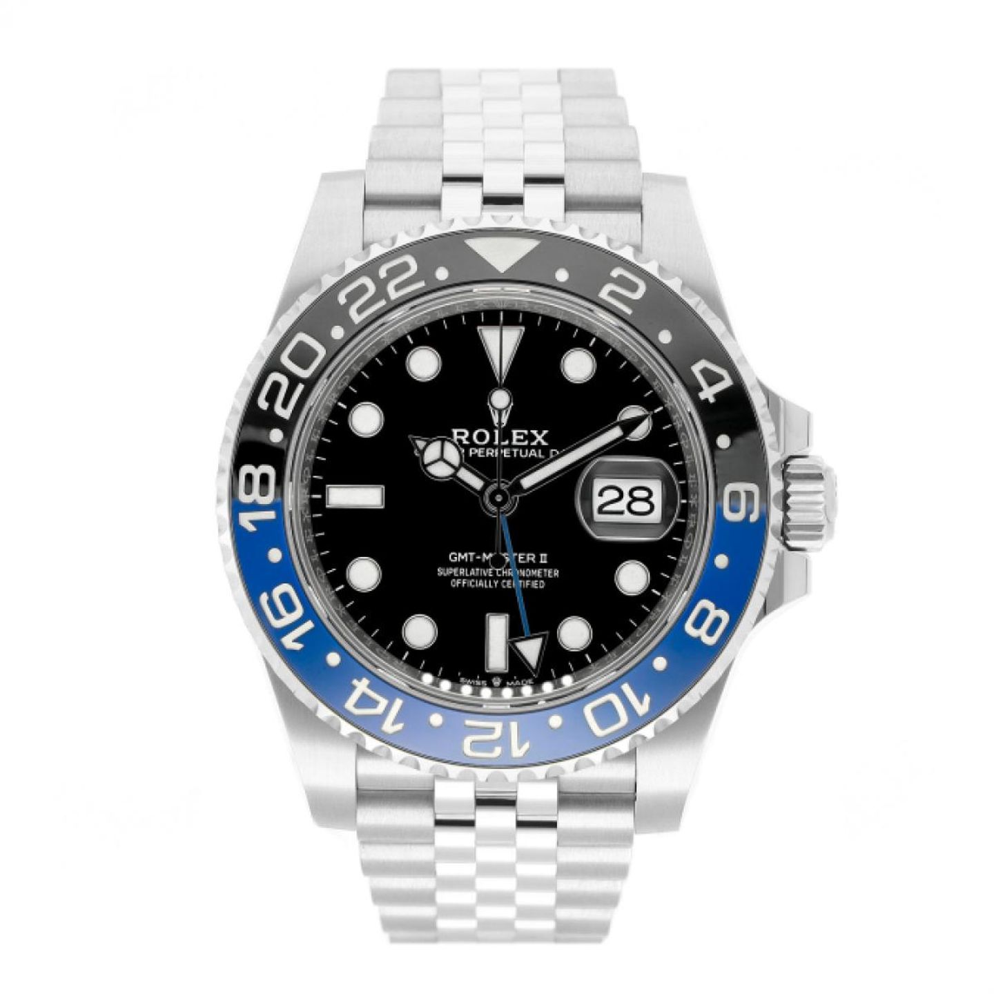 Rolex GMT-Master II 126710BLNR (2022) - Zwart wijzerplaat 40mm Staal (1/5)