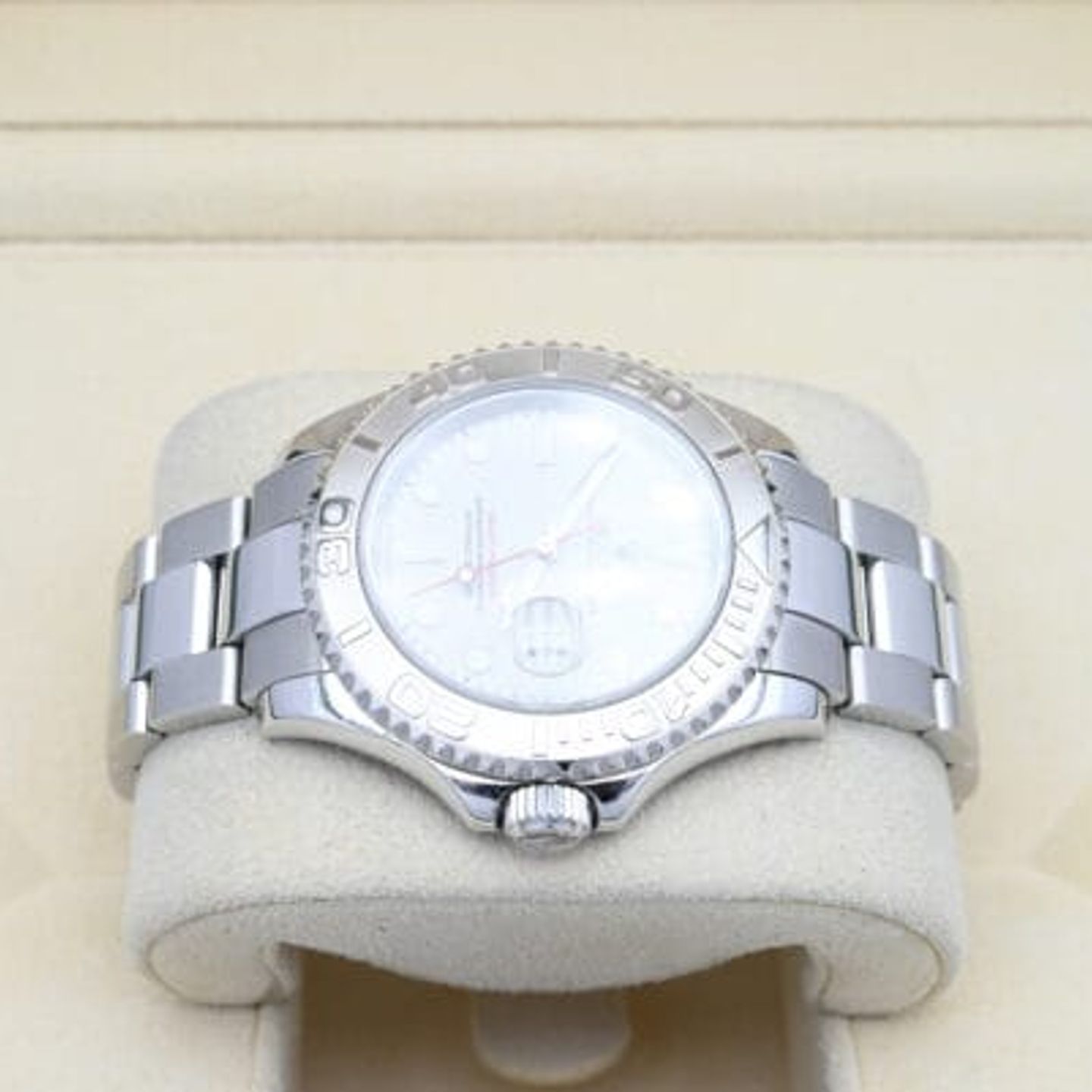 Rolex Yacht-Master 40 16622 (2001) - Zilver wijzerplaat 40mm Staal (4/7)