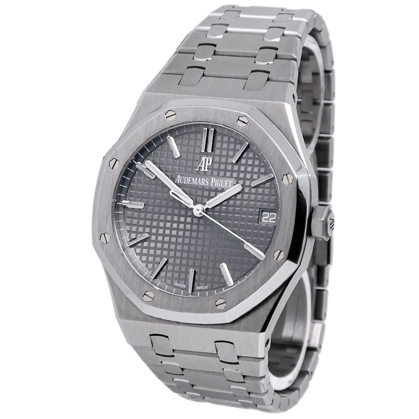 Audemars Piguet Royal Oak 15500ST.OO.1220ST.02 (2020) - Grijs wijzerplaat 41mm Staal (2/6)