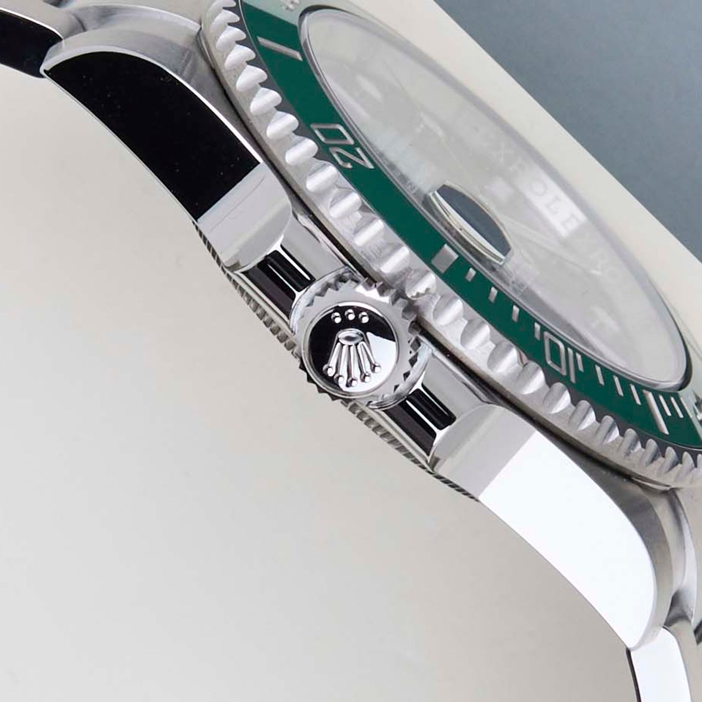 Rolex Submariner Date 116610LV (2019) - Groen wijzerplaat 40mm Staal (8/8)