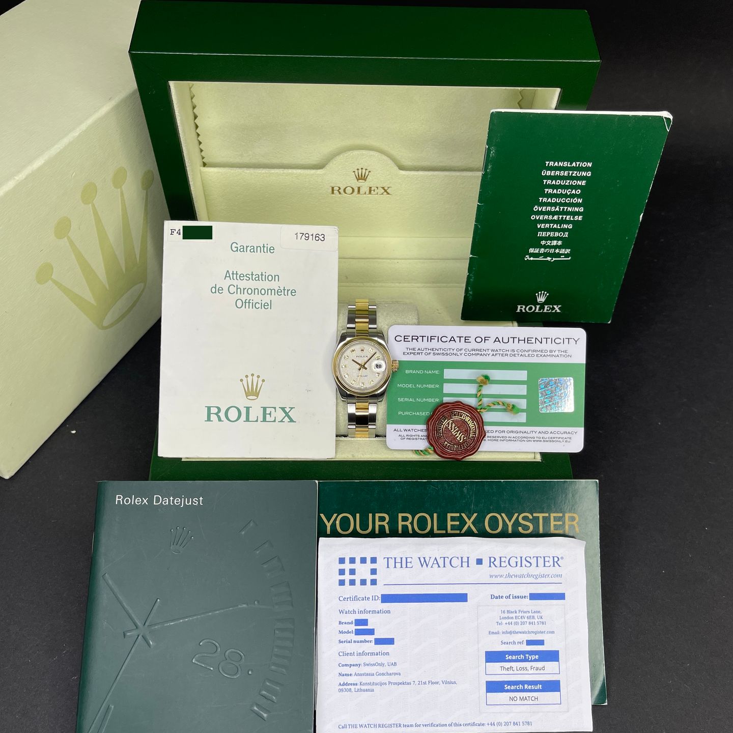 Rolex Lady-Datejust 179163 - (3/8)