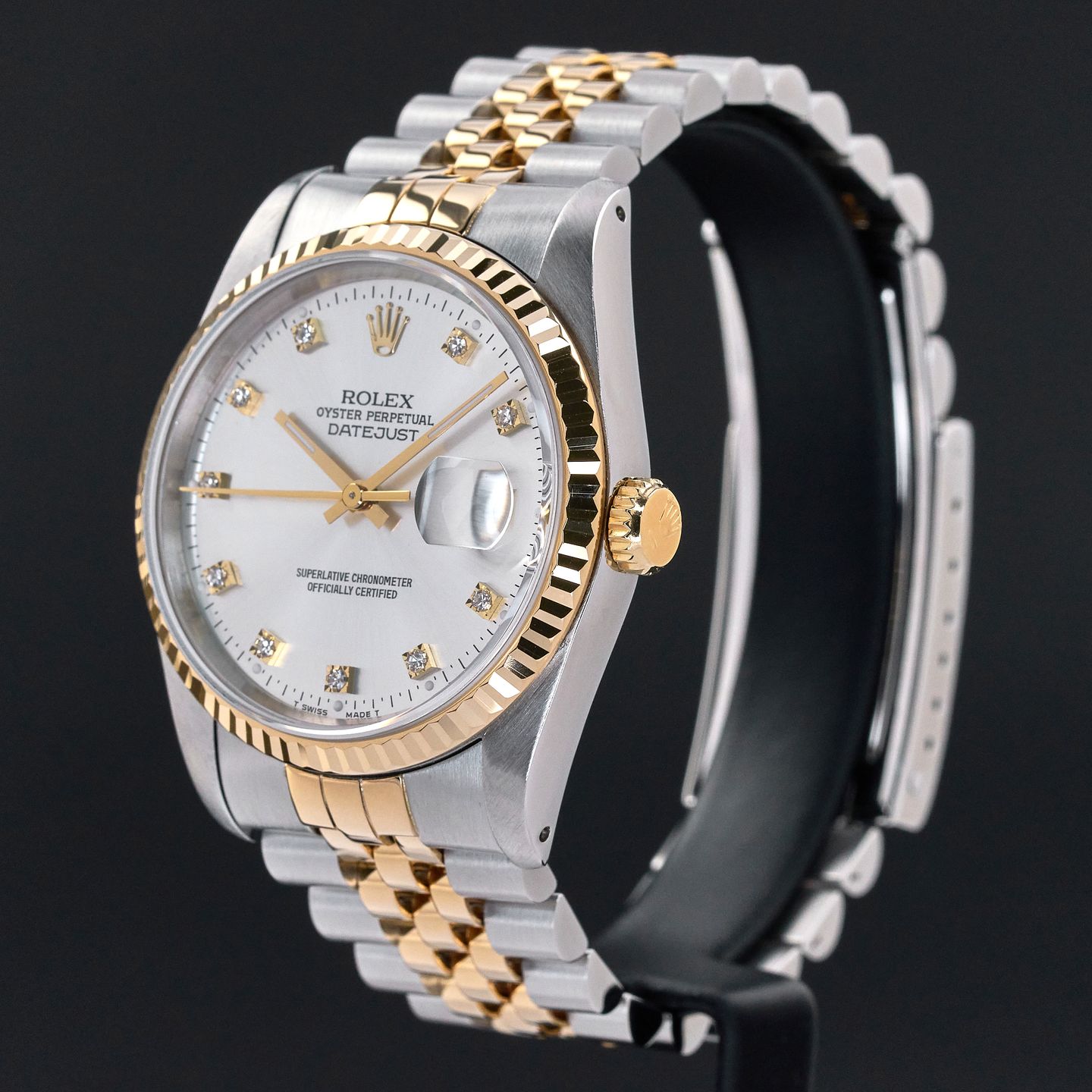 Rolex Datejust 36 16233 (1990) - 36 mm Gold/Steel case (4/7)