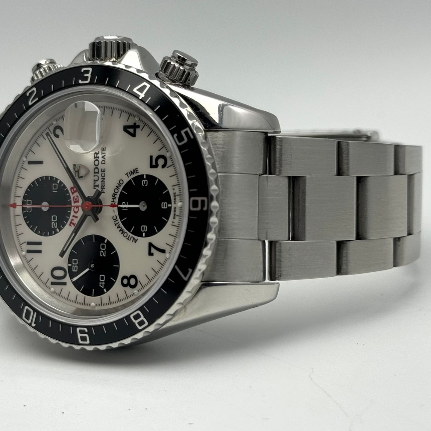 Tudor Prince Date 79260 (2000) - White dial 40 mm Steel case (7/10)