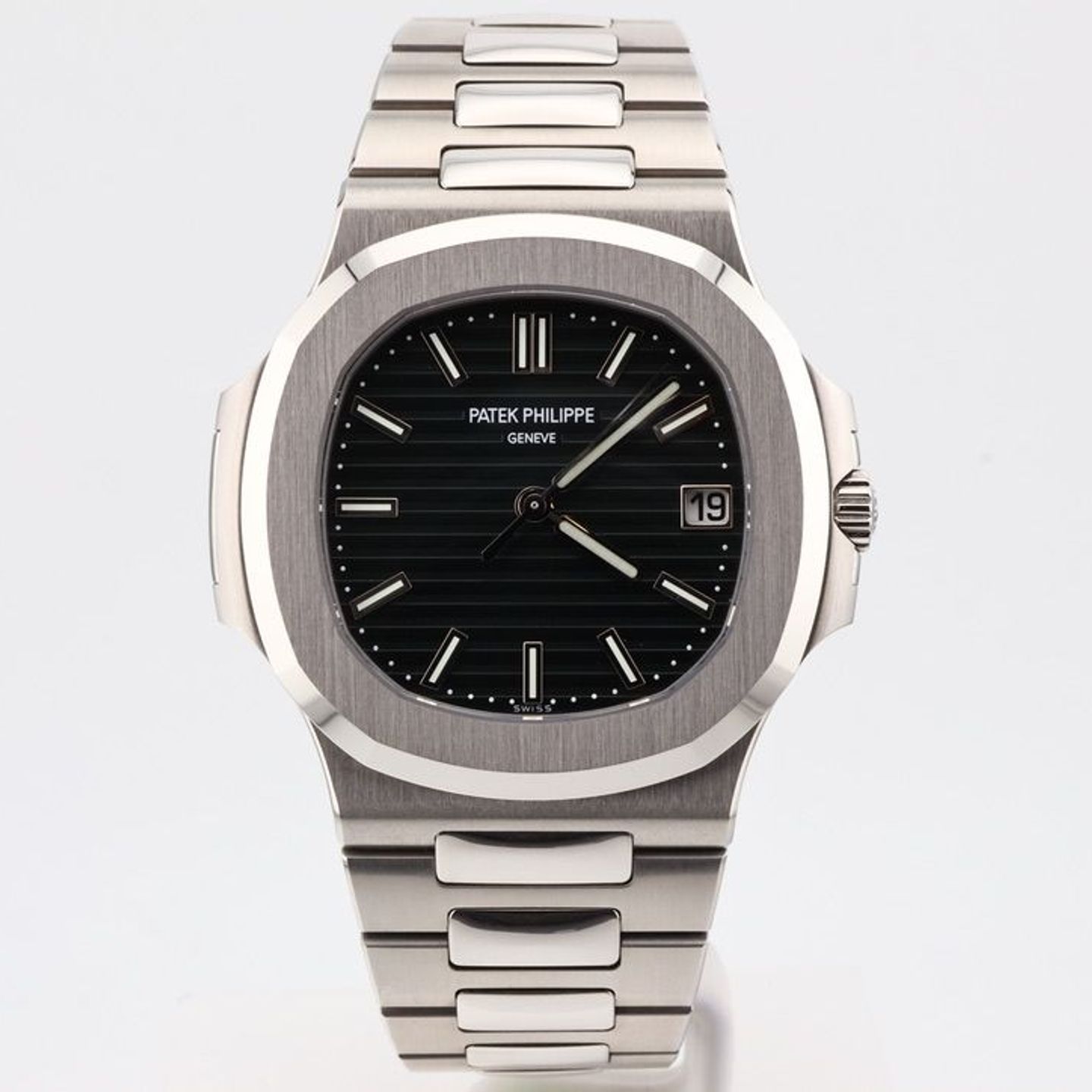 Patek Philippe Nautilus 5711/1A-014 (2023) - Groen wijzerplaat 40mm Staal (1/4)