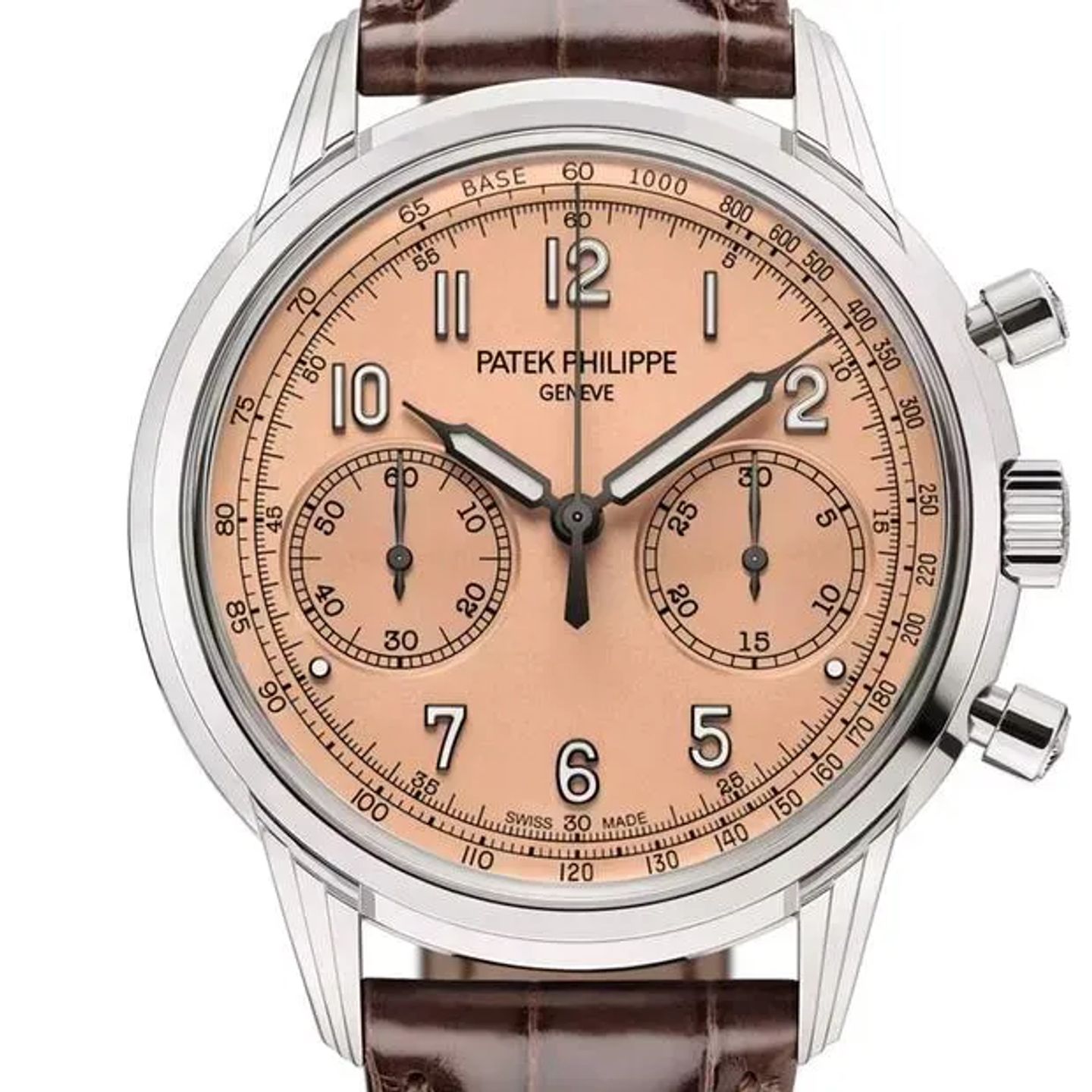 Patek Philippe Chronograph 5172G-010 (2020) - Pink dial 41 mm White Gold case (6/6)