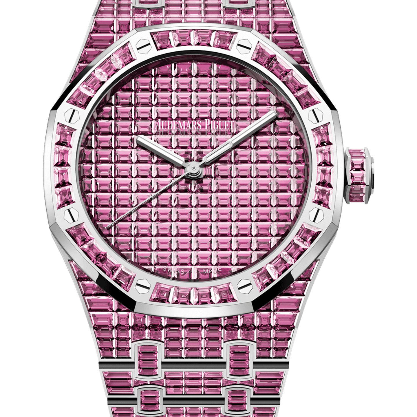 Audemars Piguet Royal Oak Selfwinding 15514BC.TV.1284BC.01 (2025) - Green dial 41 mm White Gold case (1/1)