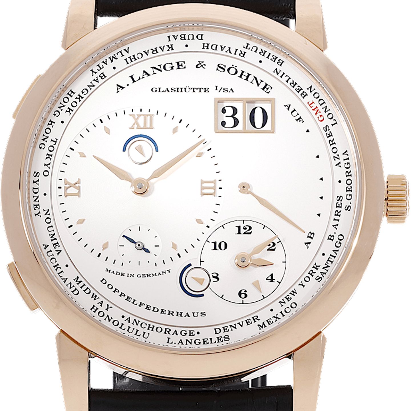 A. Lange & Söhne Lange 1 116.032 (2020) - Silver dial 42 mm Rose Gold case (2/5)