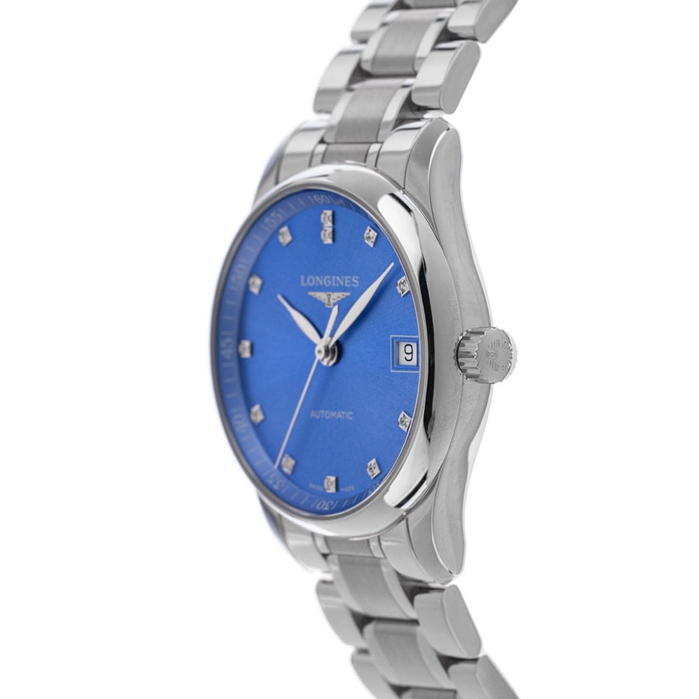 Longines Master Collection L2.357.4.98.6 (2025) - Blue dial 34 mm Steel case (4/7)